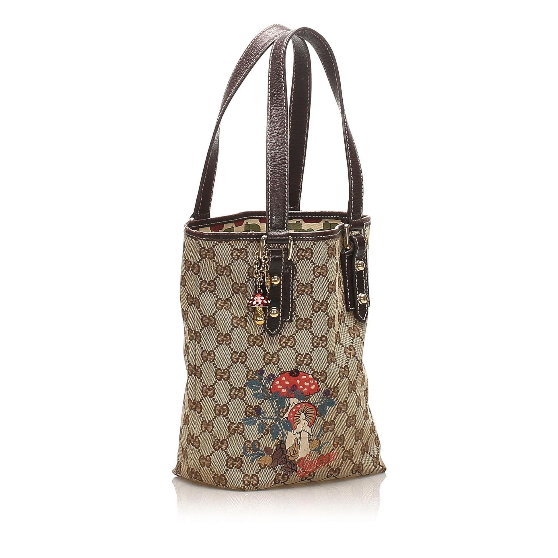 Gucci Monogram Canvas Tote