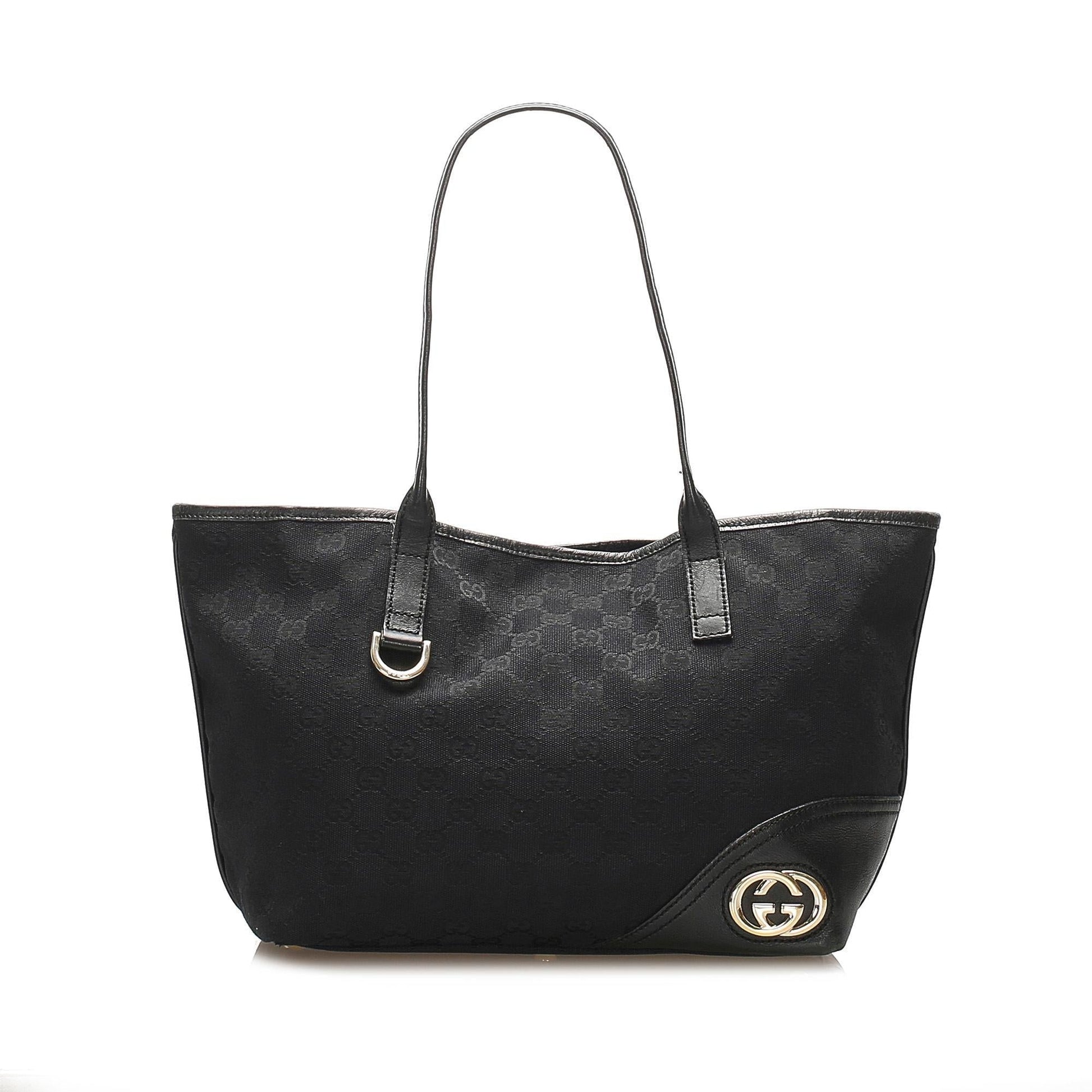 Gucci Monogram Canvas Tote