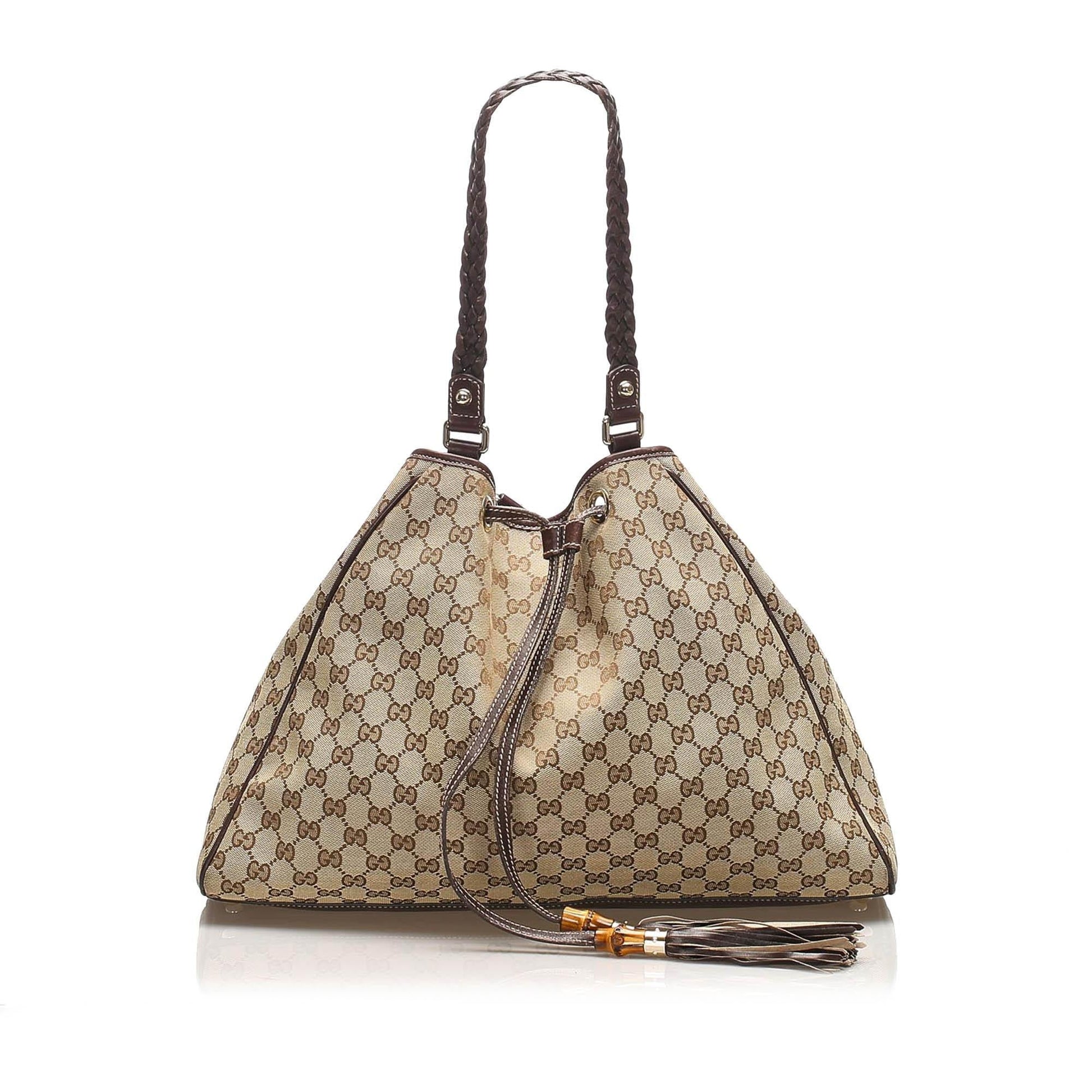 Gucci Monogram Canvas Tote