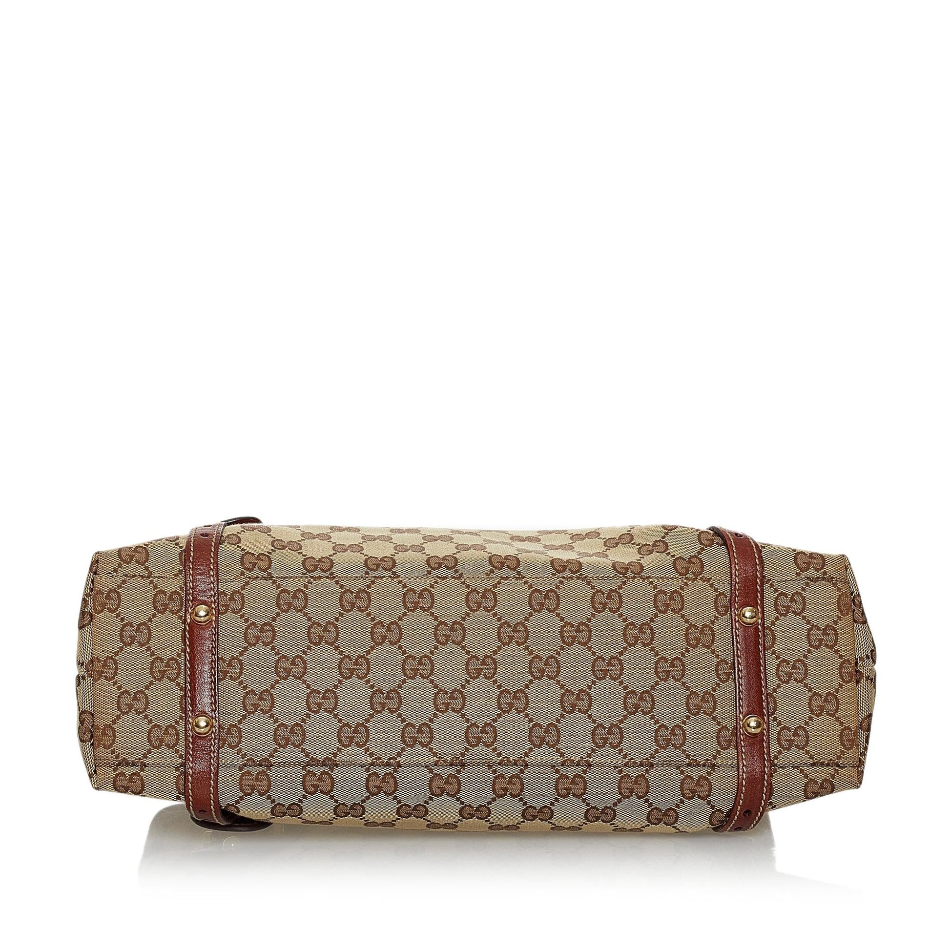 Gucci Canvas Shoulder Bag