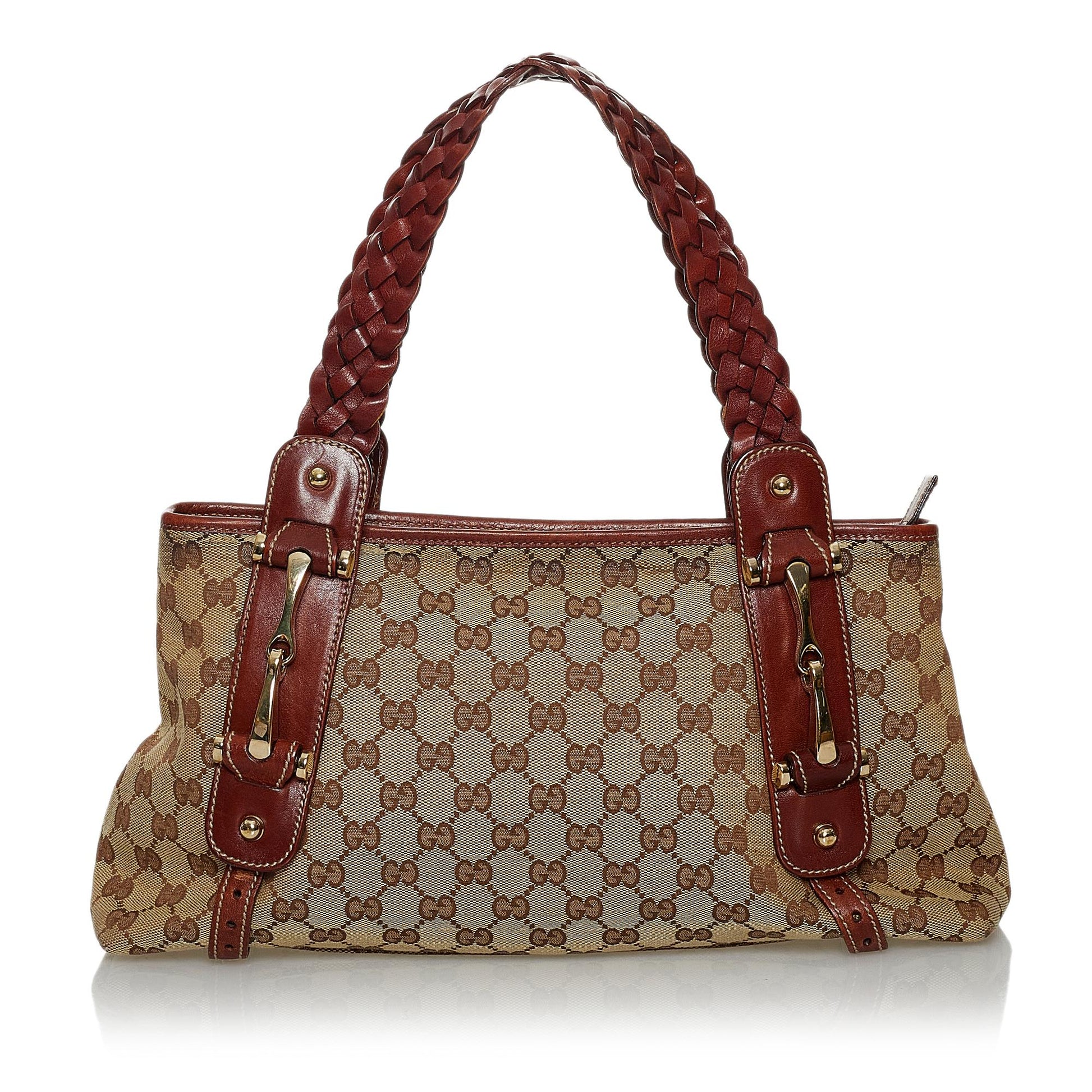 Gucci Canvas Shoulder Bag