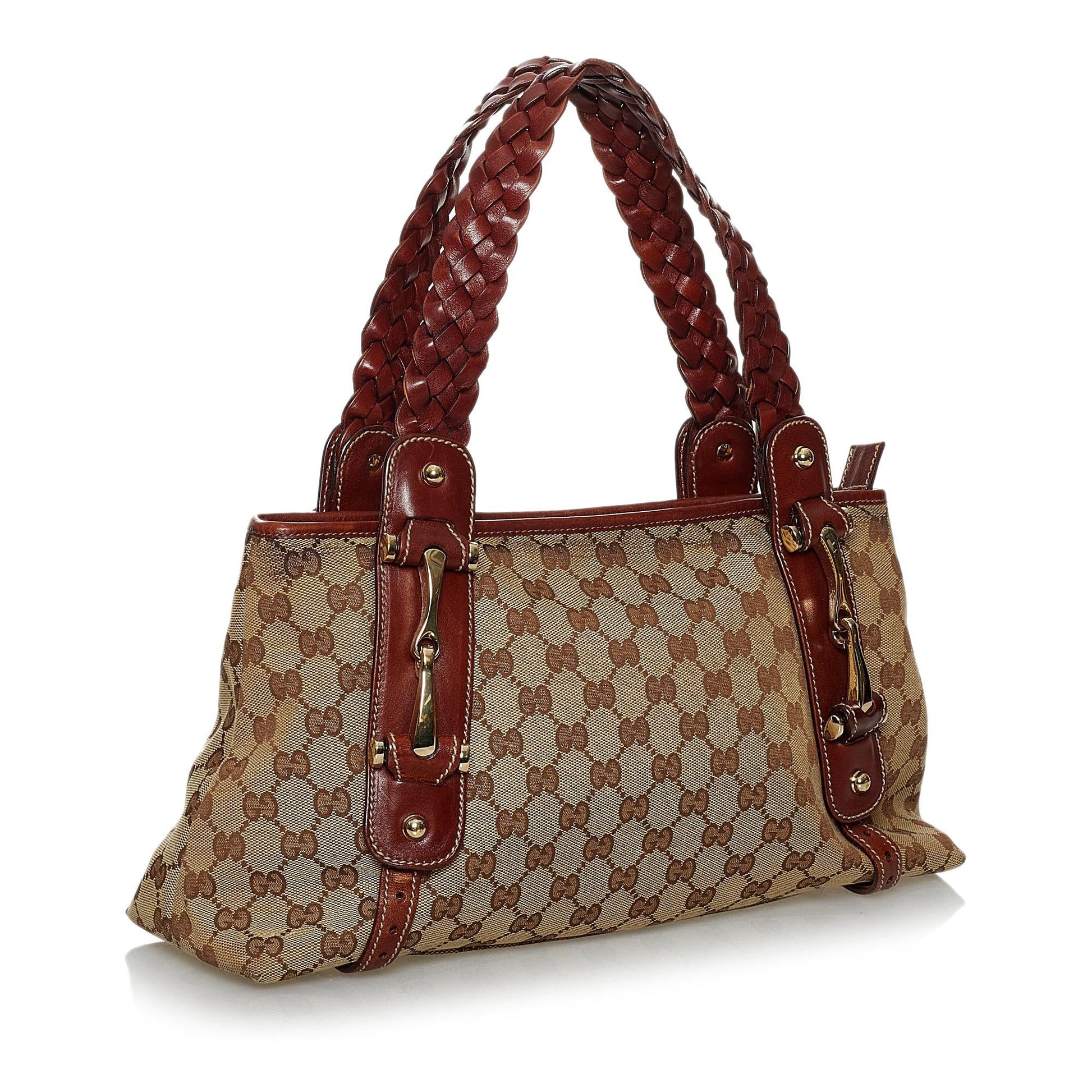 Gucci Canvas Shoulder Bag