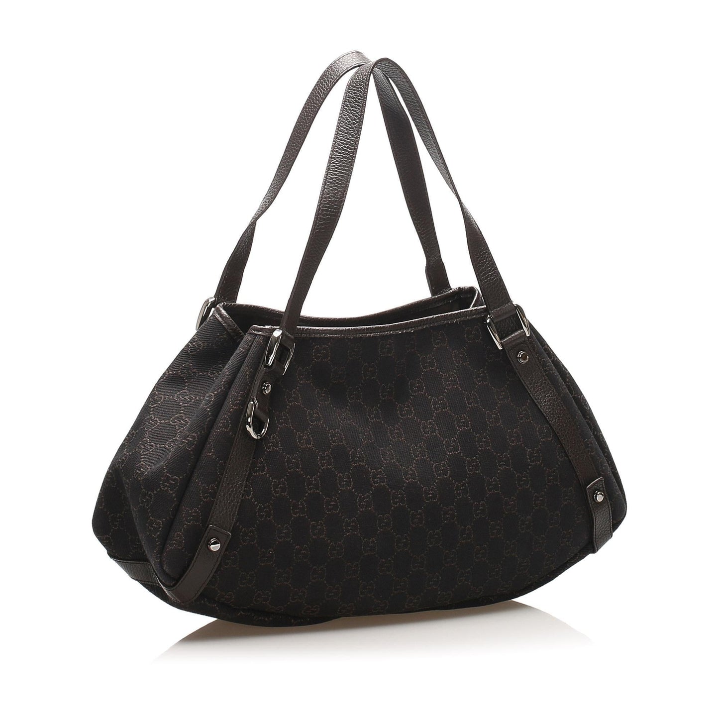 Gucci Leather Canvas Tote Style 9