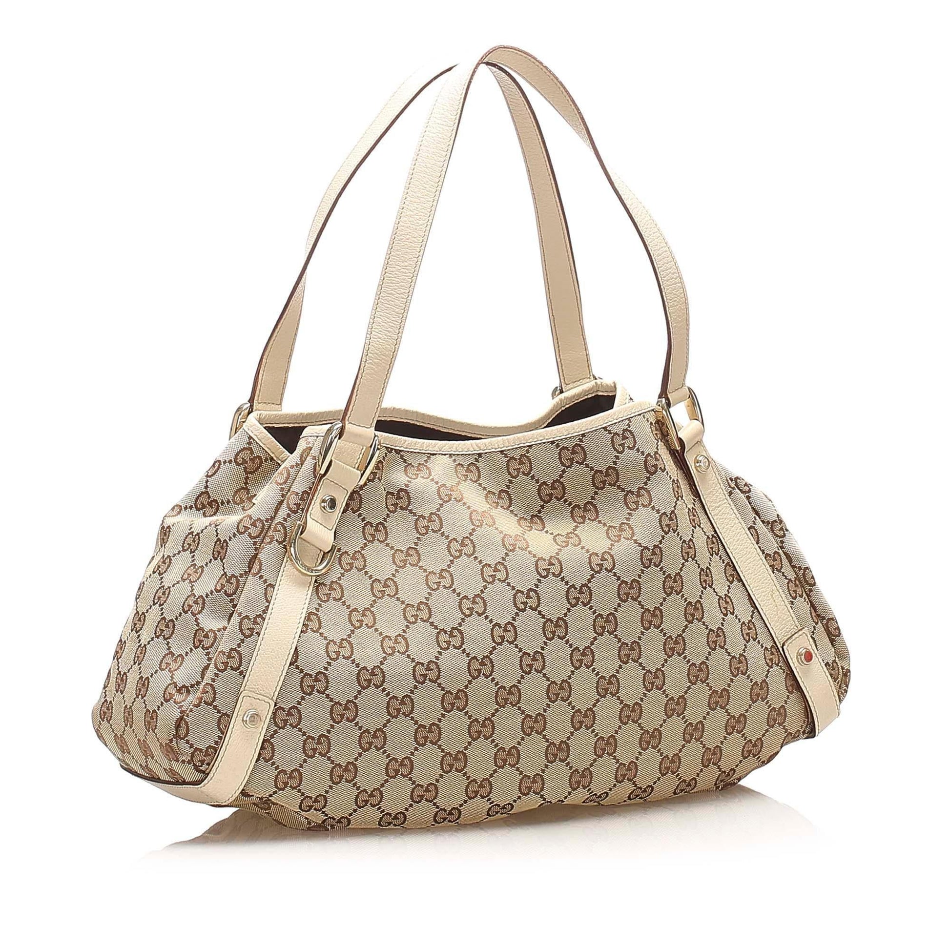 Gucci Monogram Canvas Tote