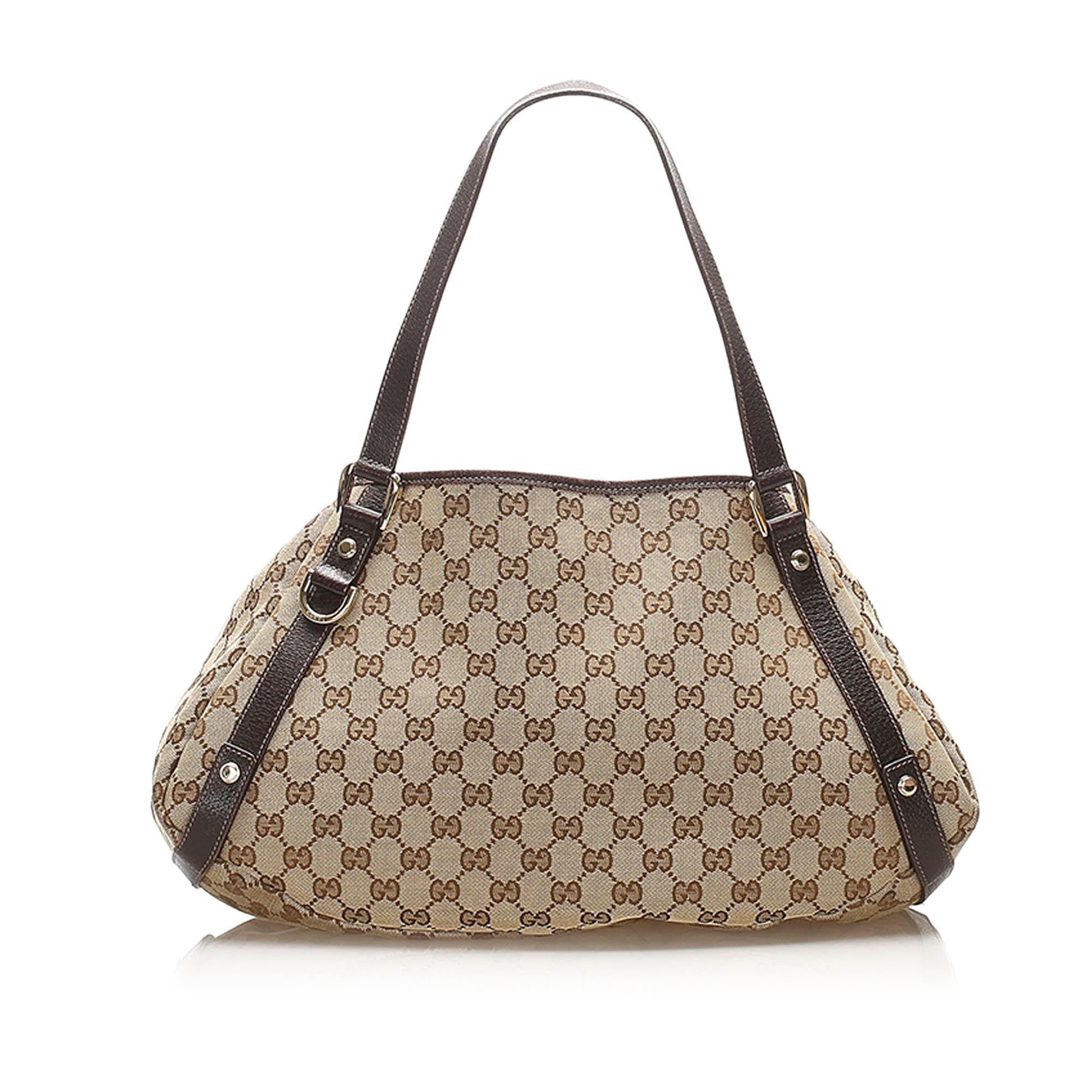 Gucci Monogram Canvas Tote