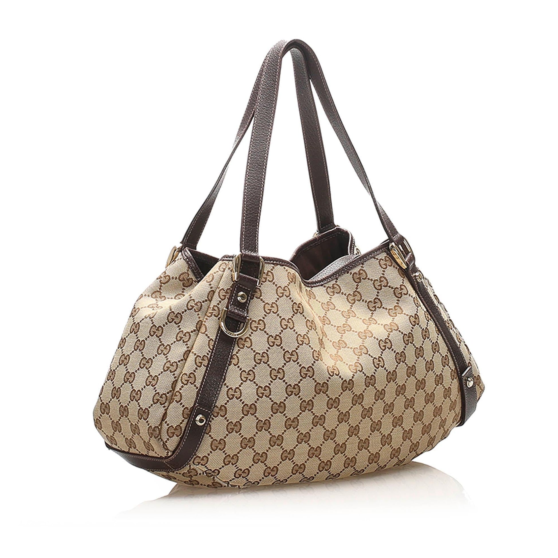 Gucci Monogram Canvas Tote