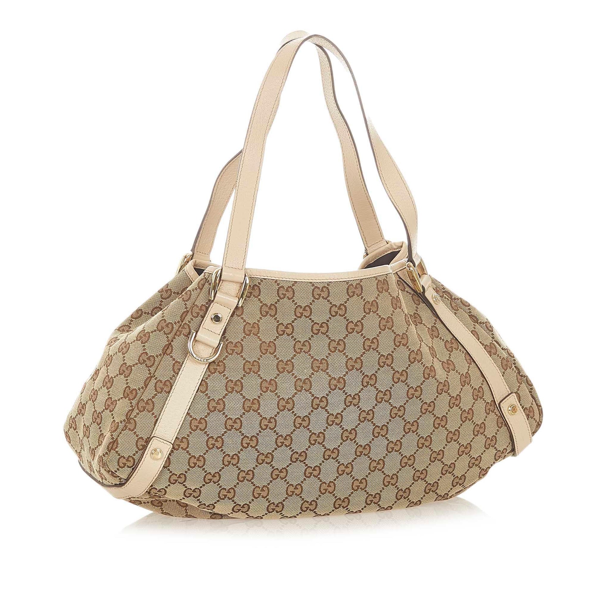Gucci Monogram Canvas Tote