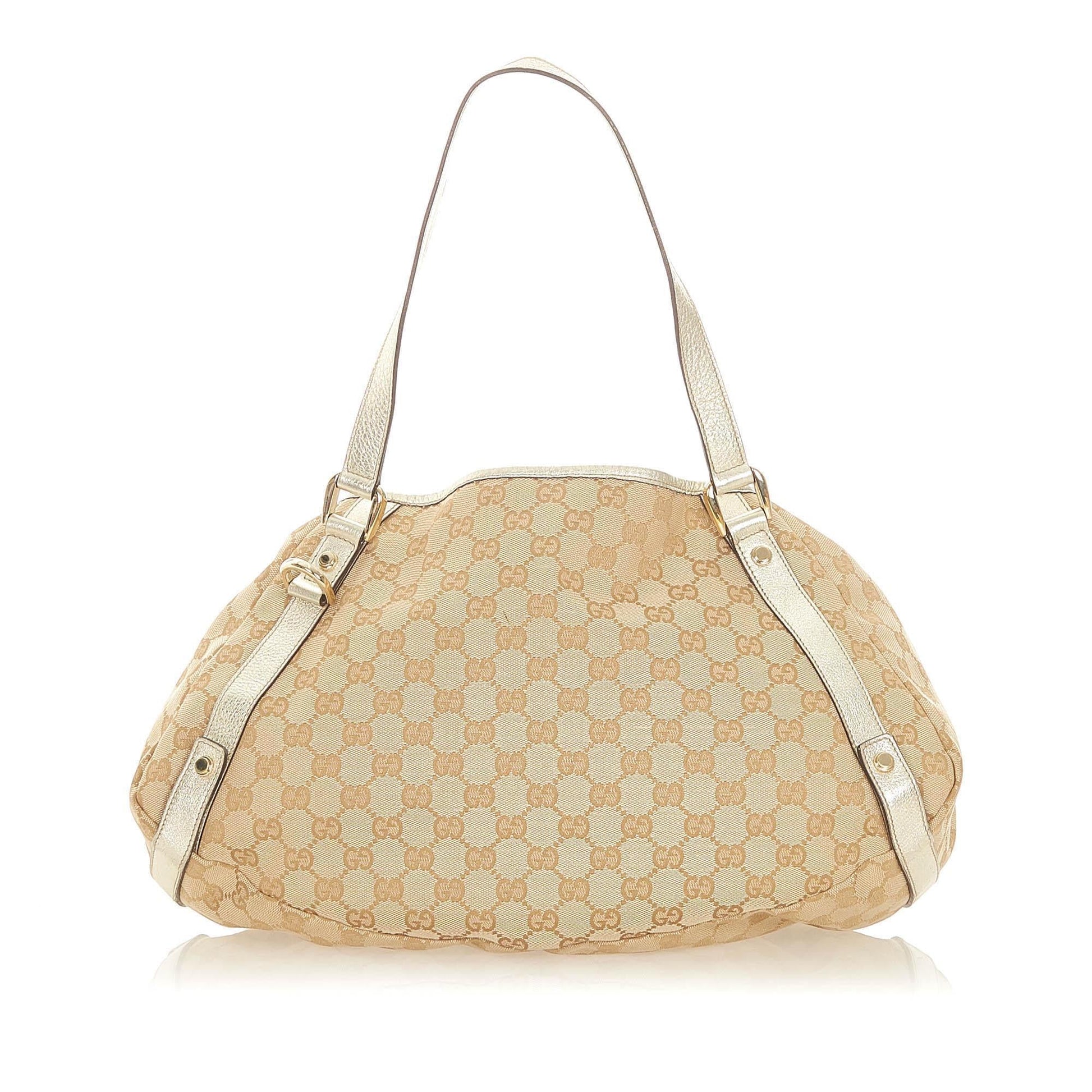Gucci Monogram Canvas Tote