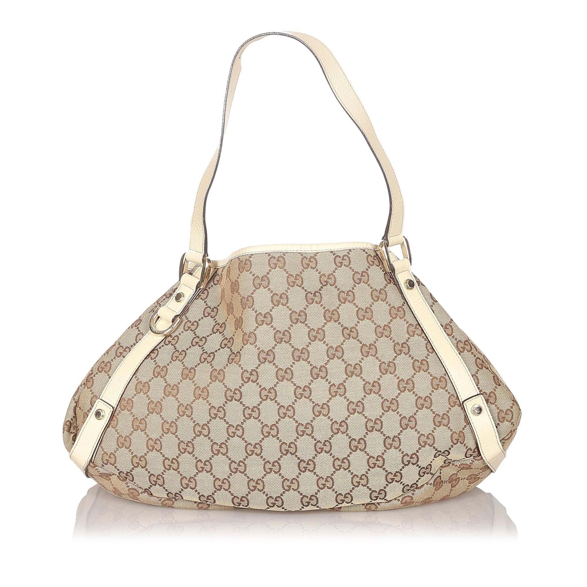 Gucci Monogram Canvas Tote