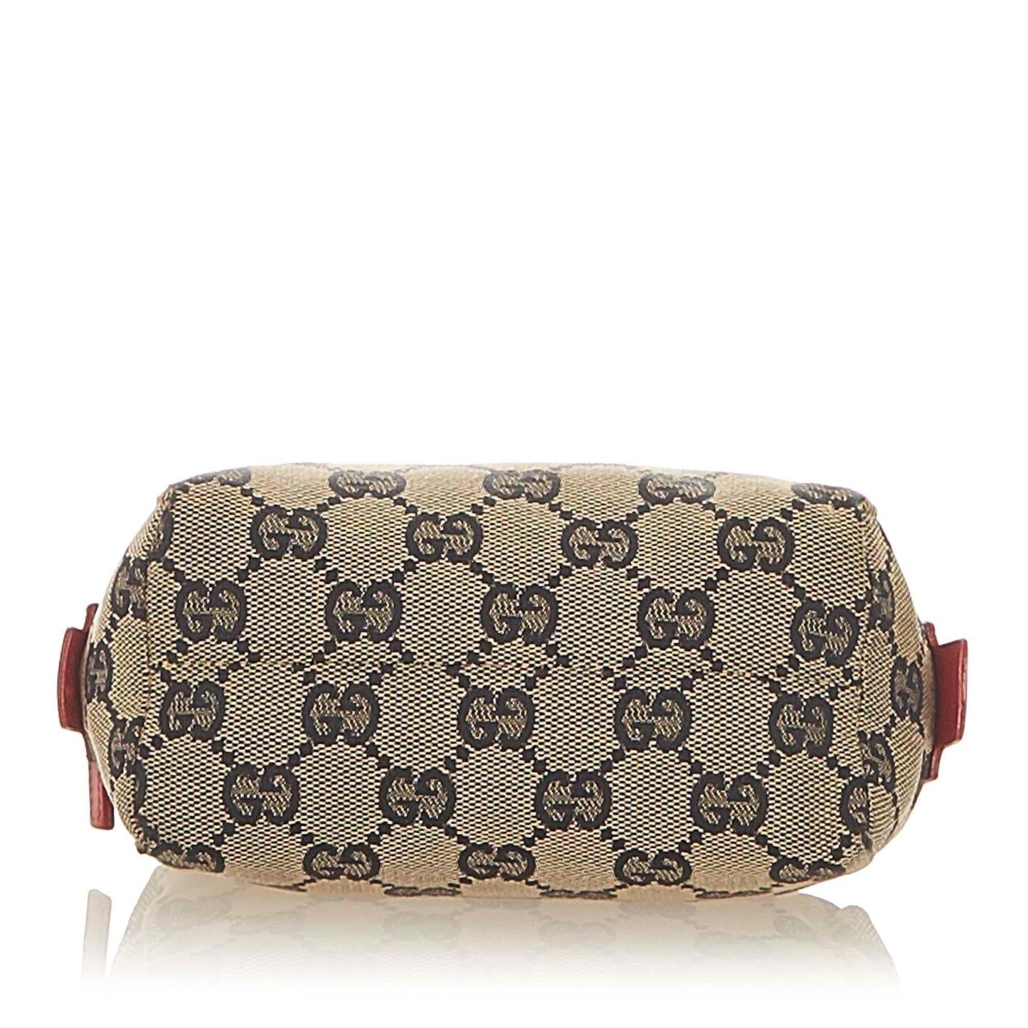 Gucci Leather Canvas Clutch