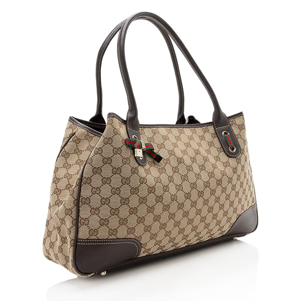 Gucci Princy Canvas Tote Style 1