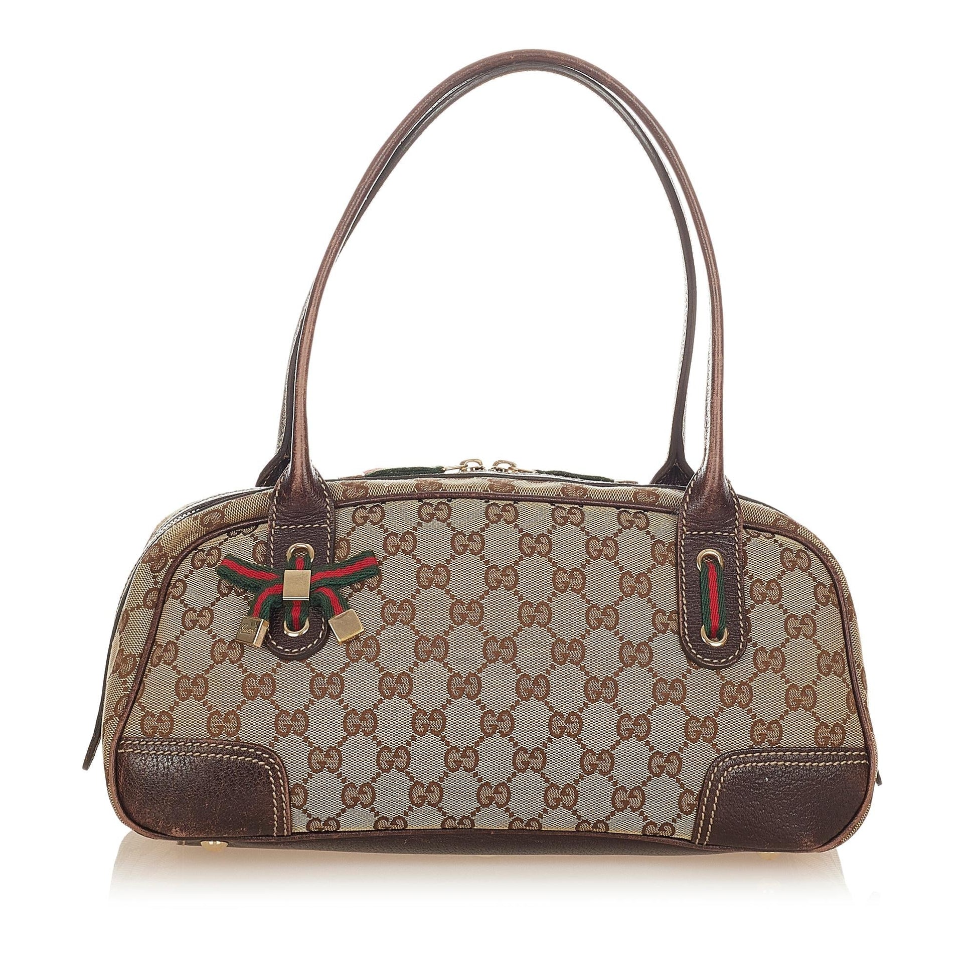 Gucci Canvas Shoulder Bag