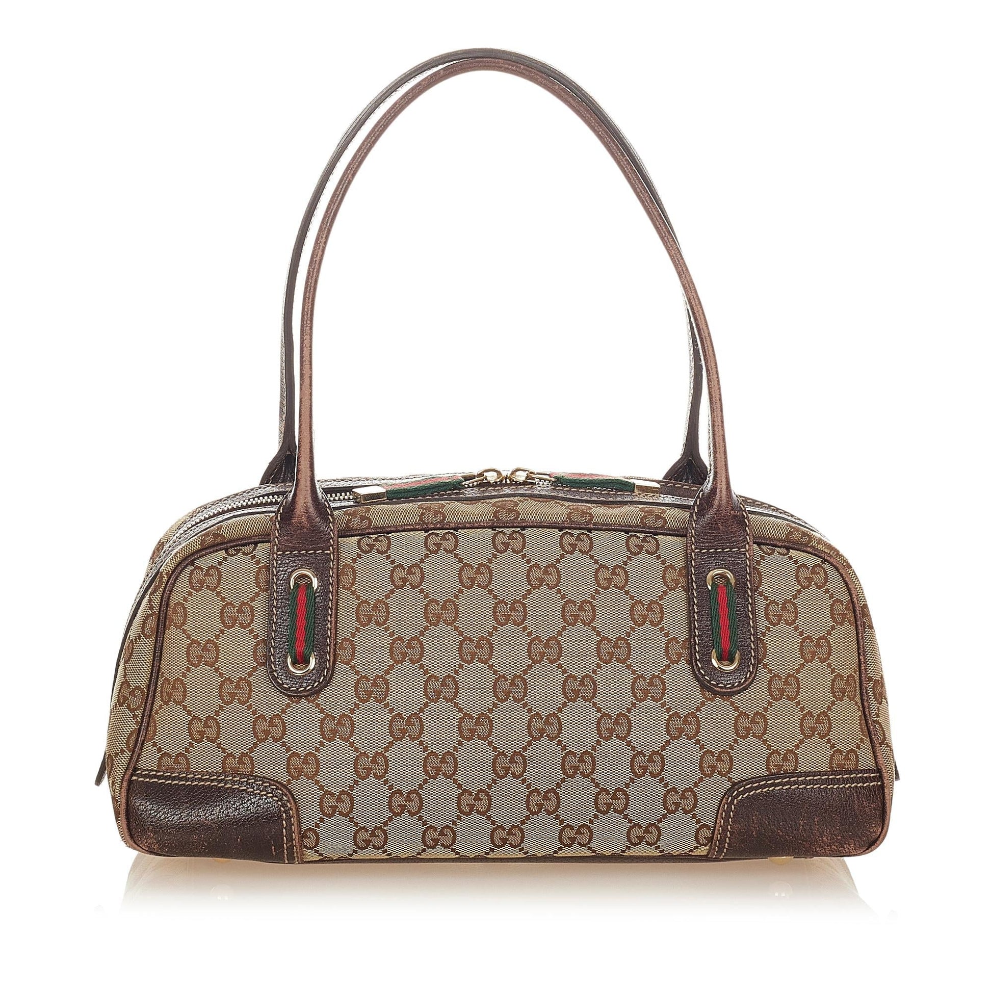 Gucci Canvas Shoulder Bag