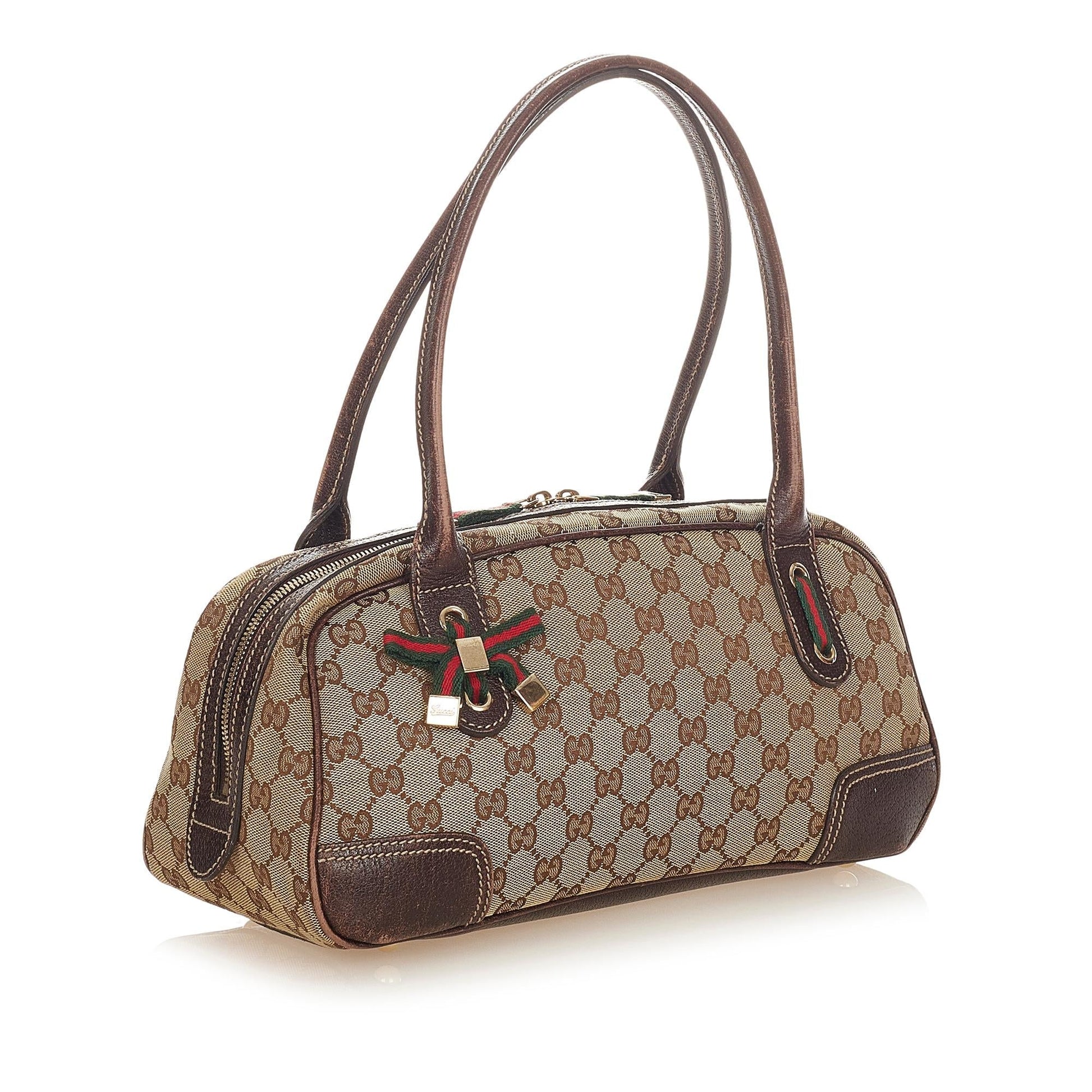 Gucci Canvas Shoulder Bag