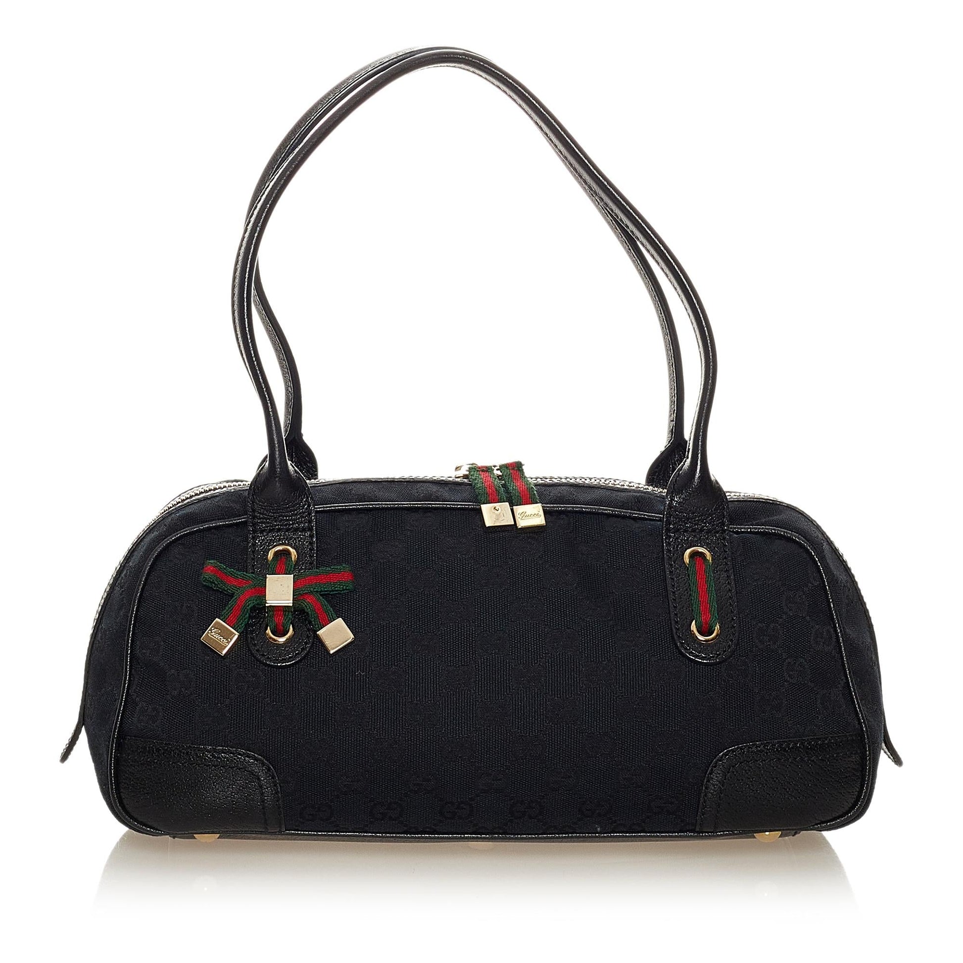Gucci Canvas Shoulder Bag