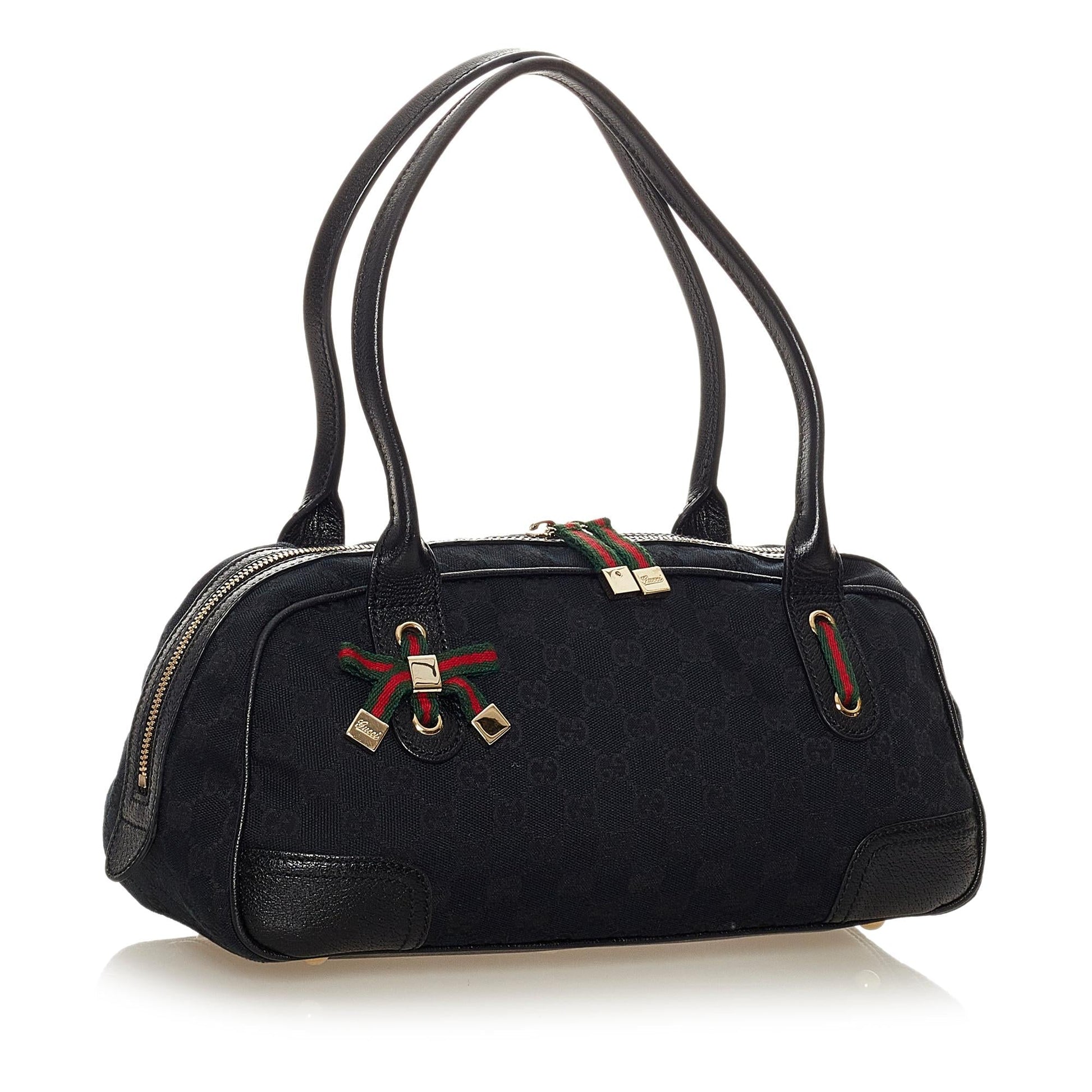 Gucci Canvas Shoulder Bag