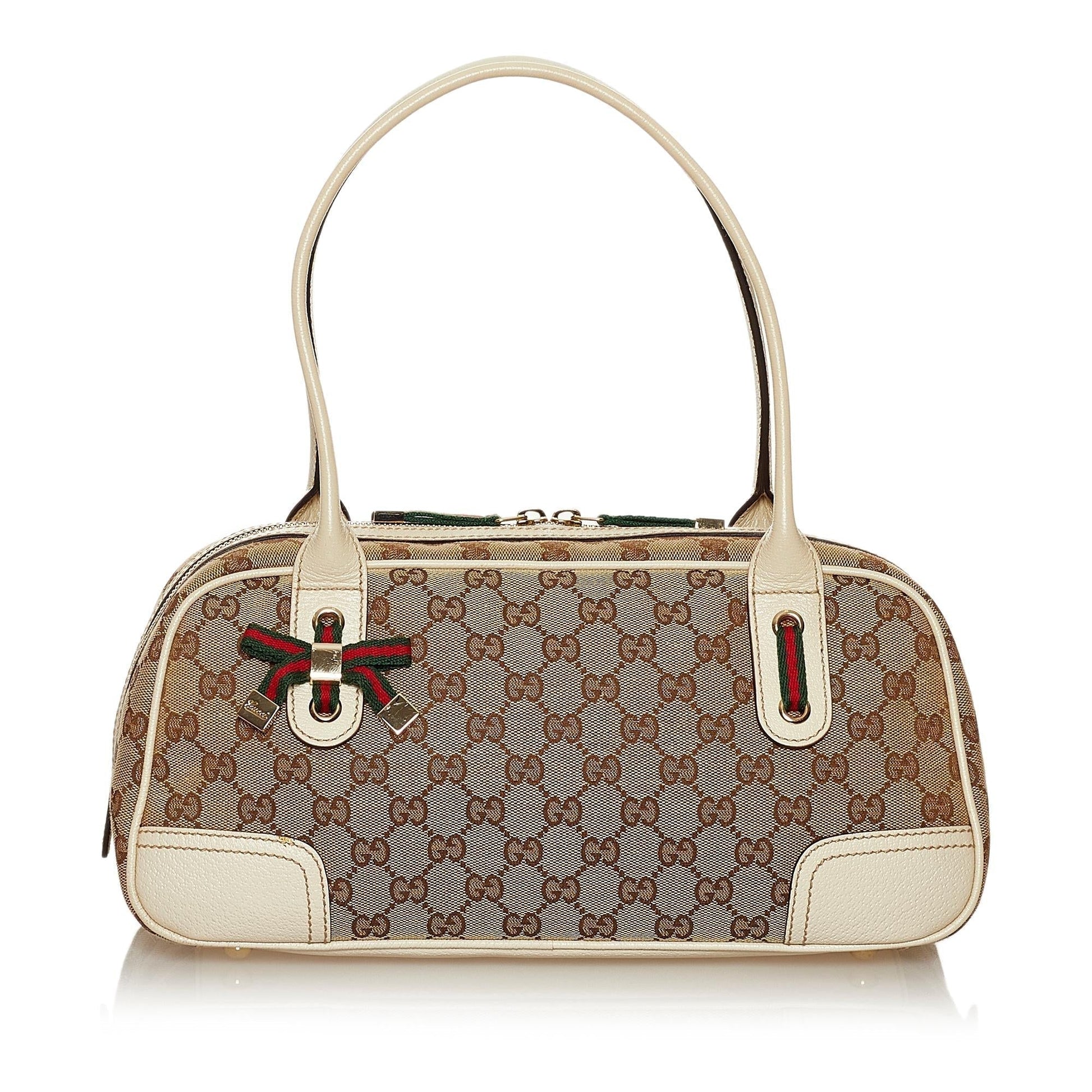 Gucci Canvas Shoulder Bag