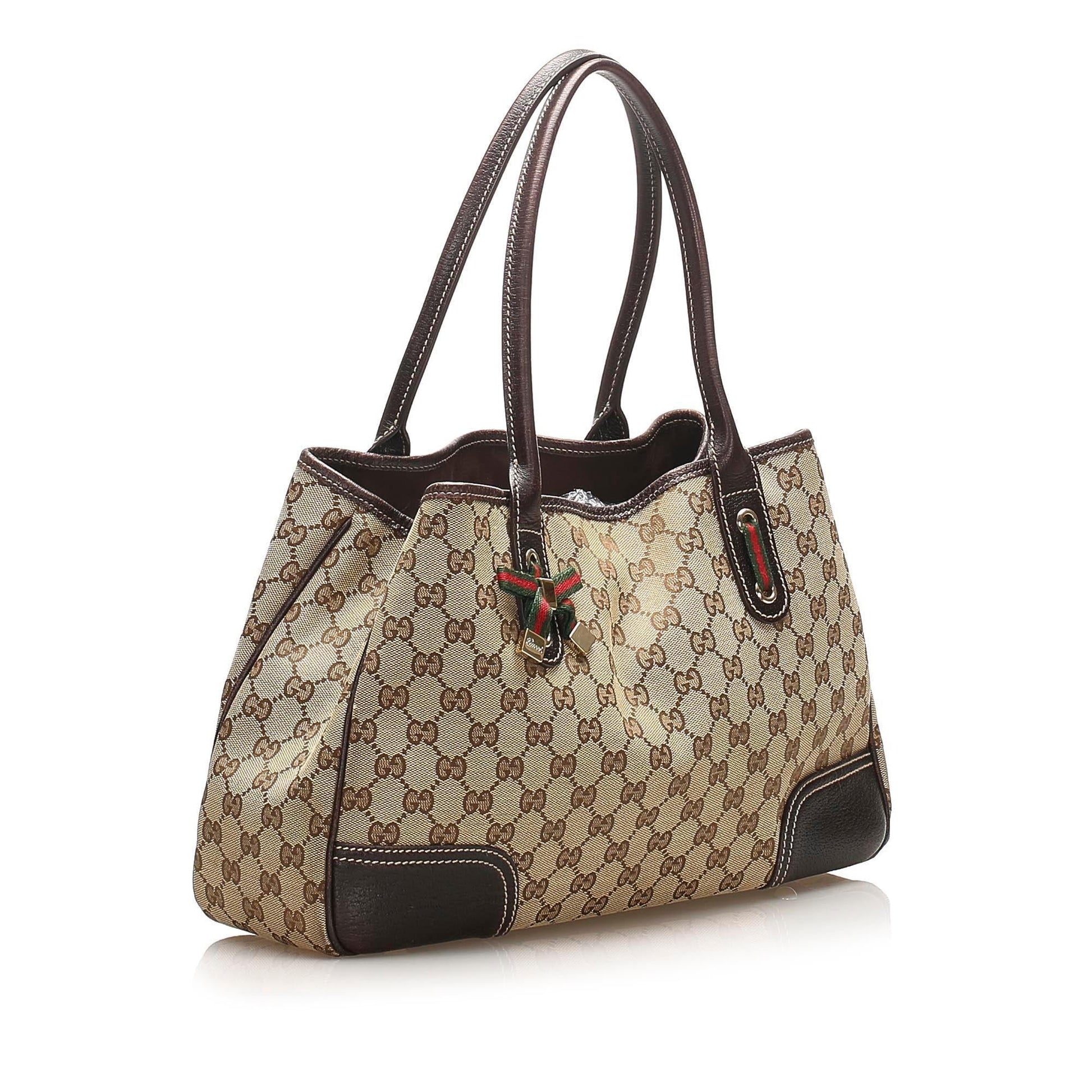 Gucci Monogram Canvas Tote