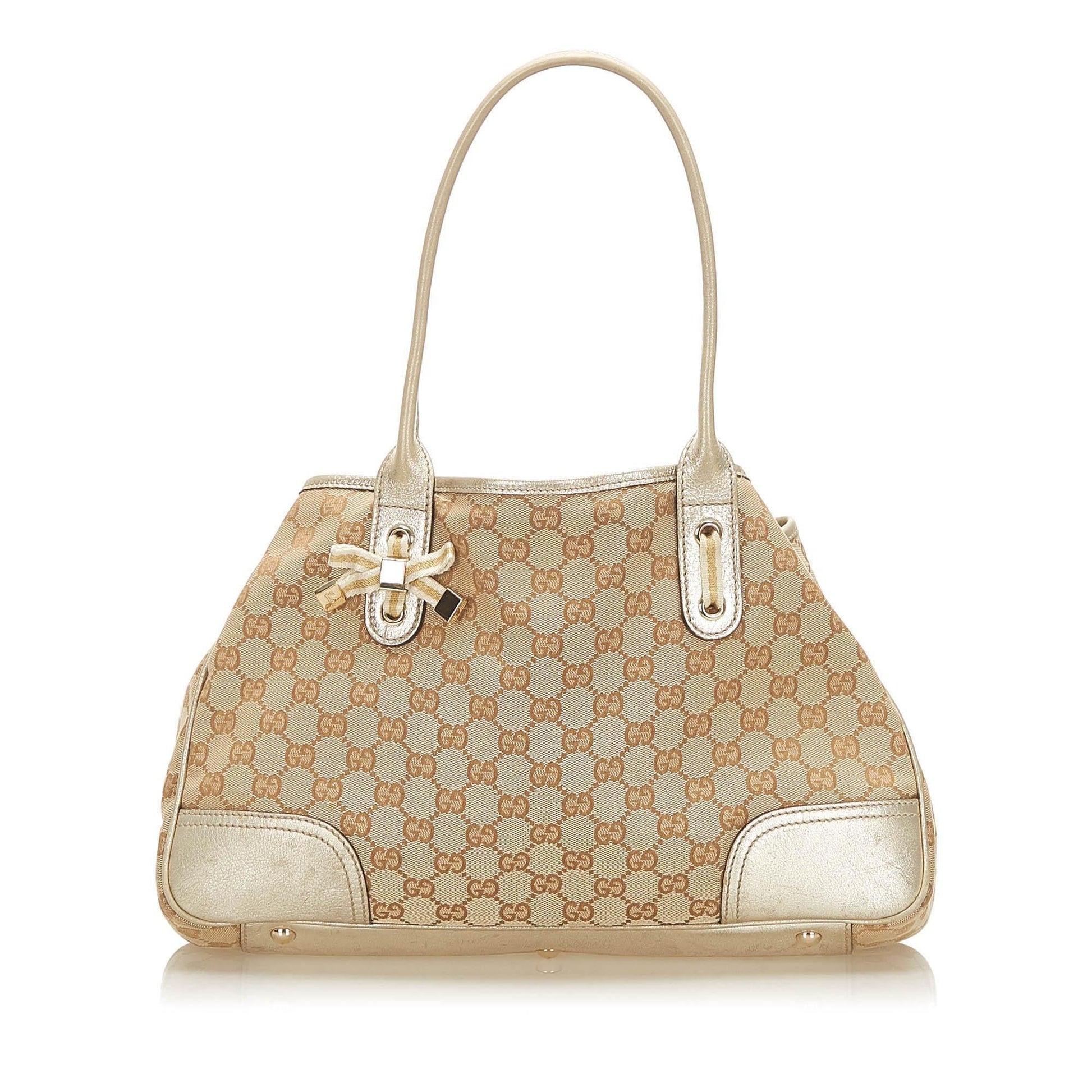 Gucci Monogram Canvas Tote