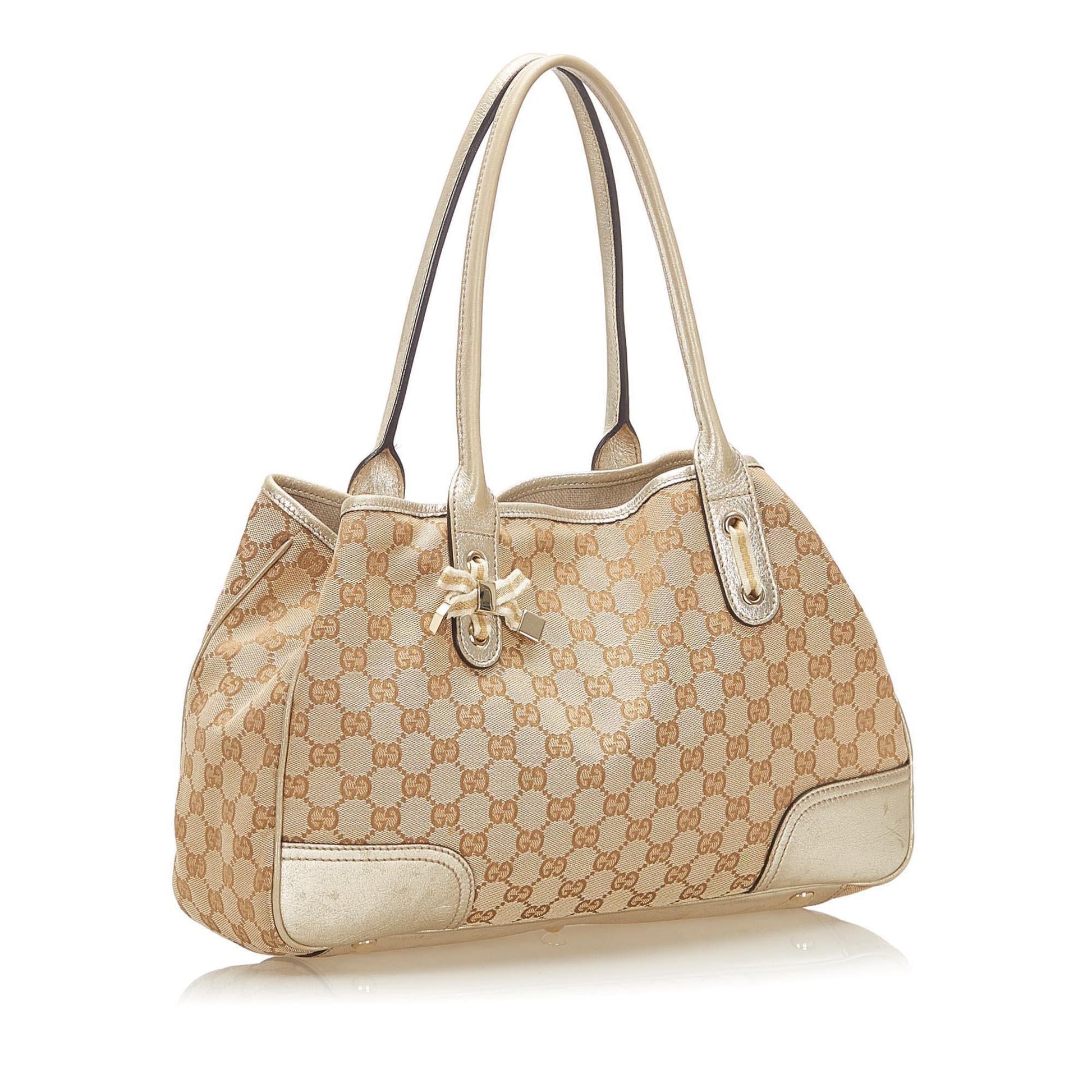 Gucci Monogram Canvas Tote