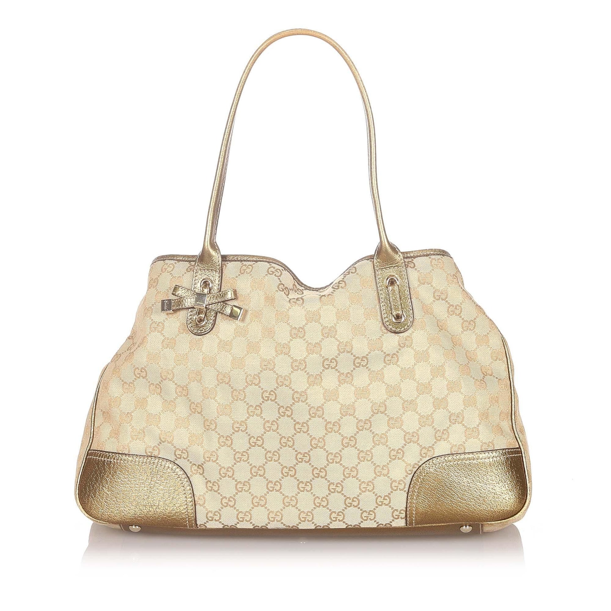 Gucci Monogram Canvas Tote