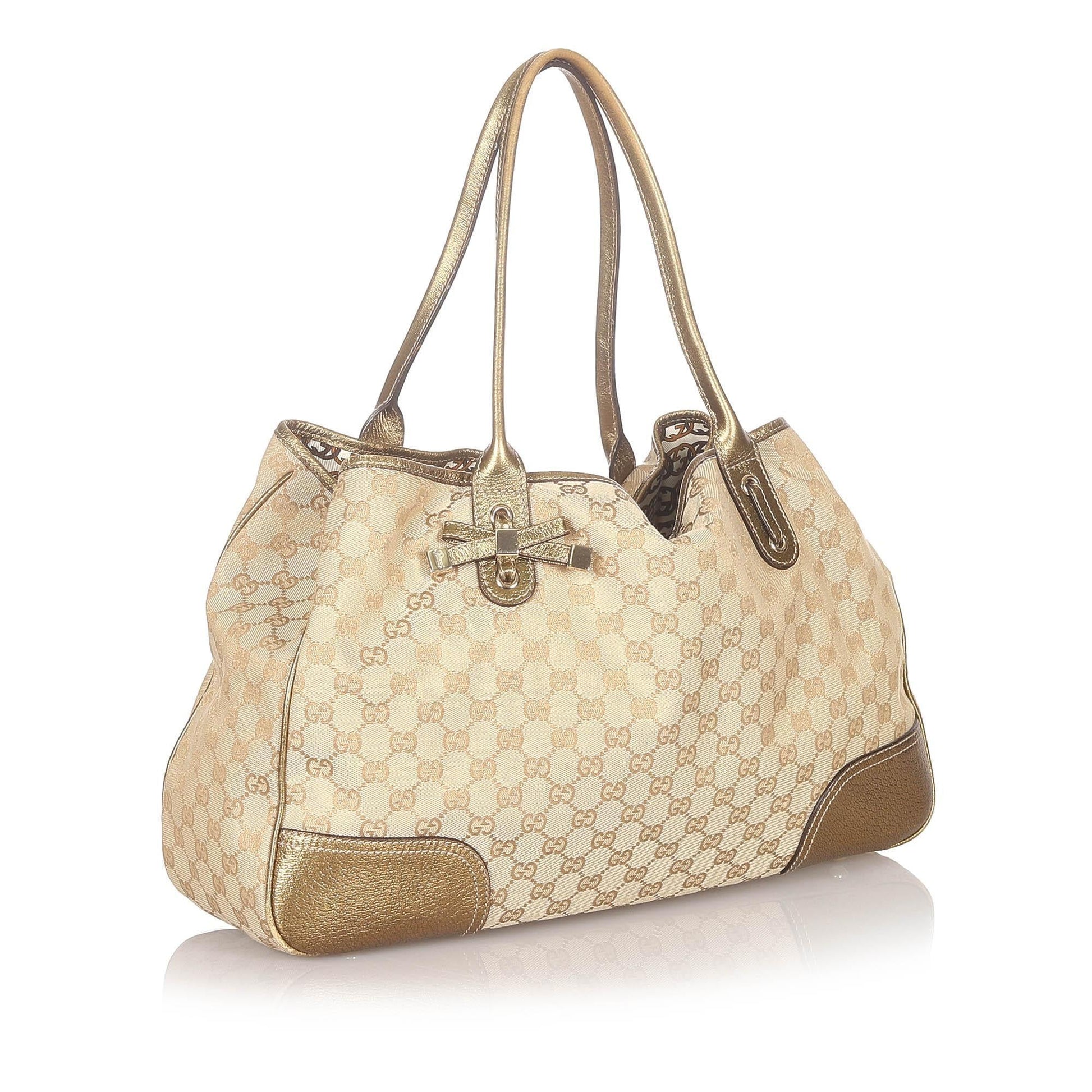Gucci Monogram Canvas Tote