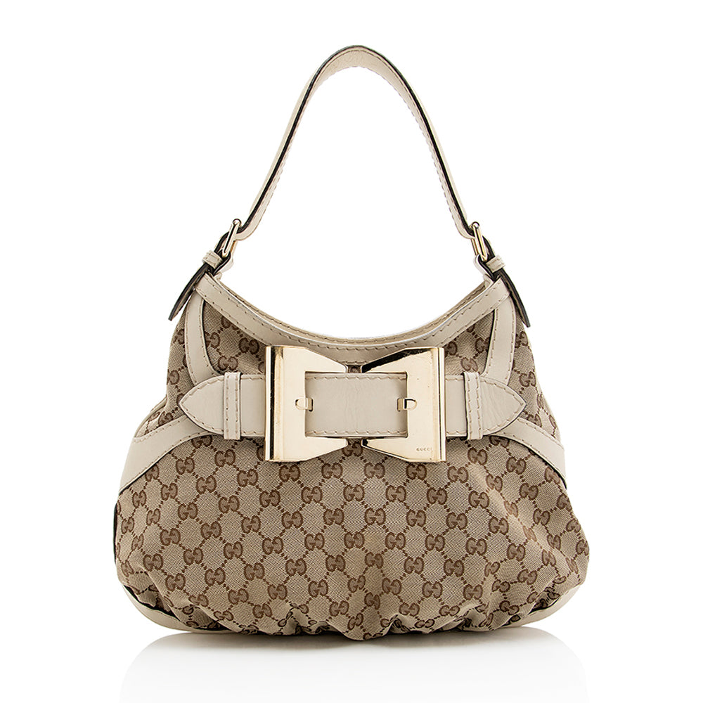 Gucci Canvas Shoulder Bag
