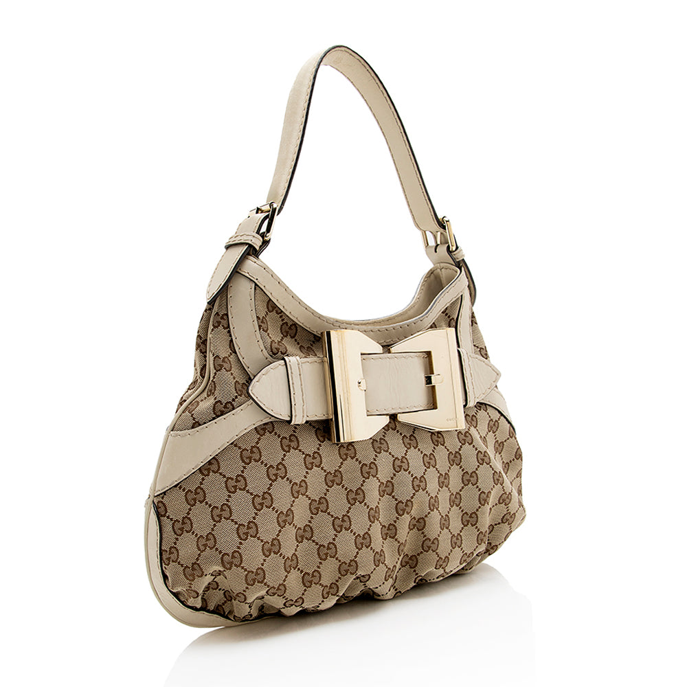 Gucci Canvas Shoulder Bag