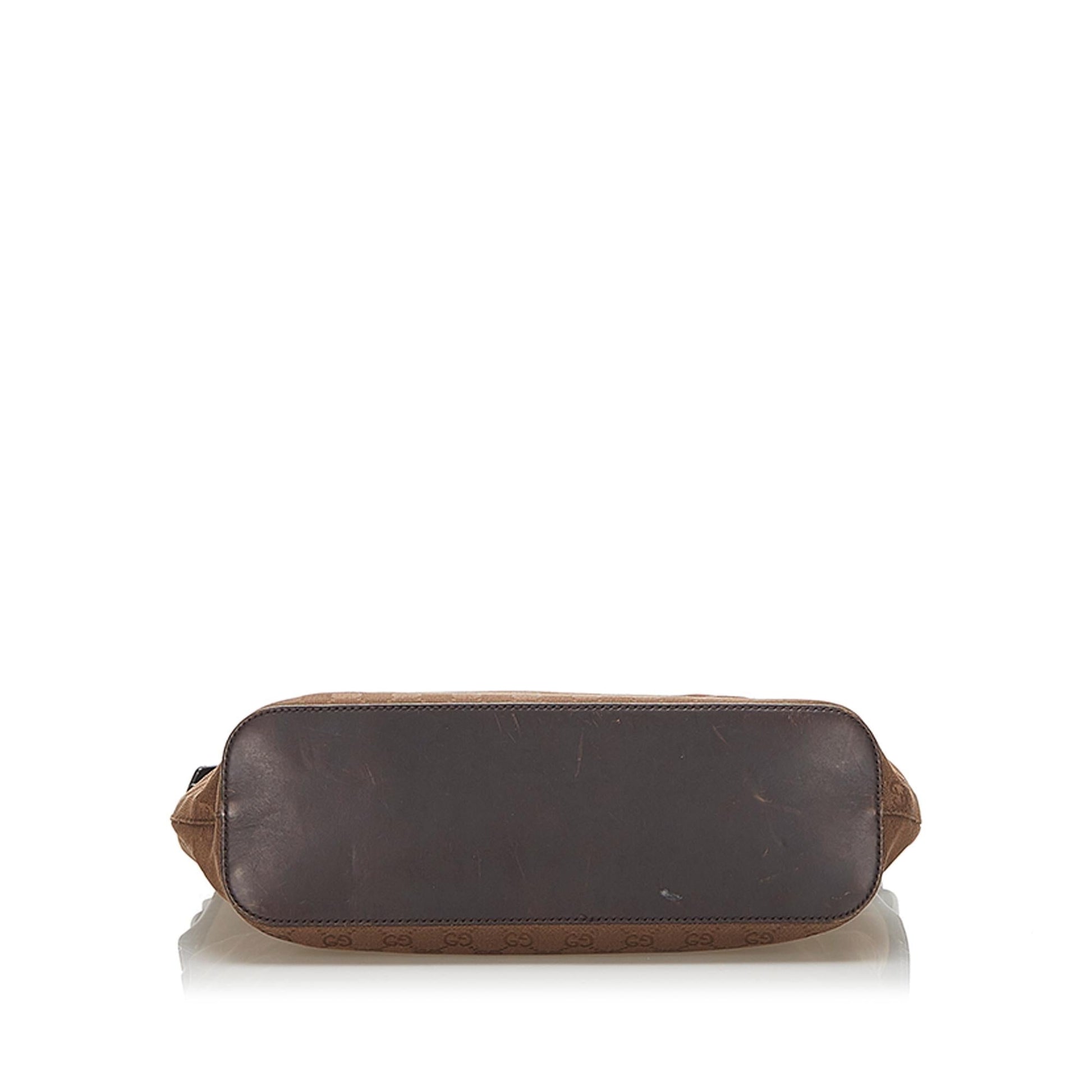 Gucci Canvas Shoulder Bag