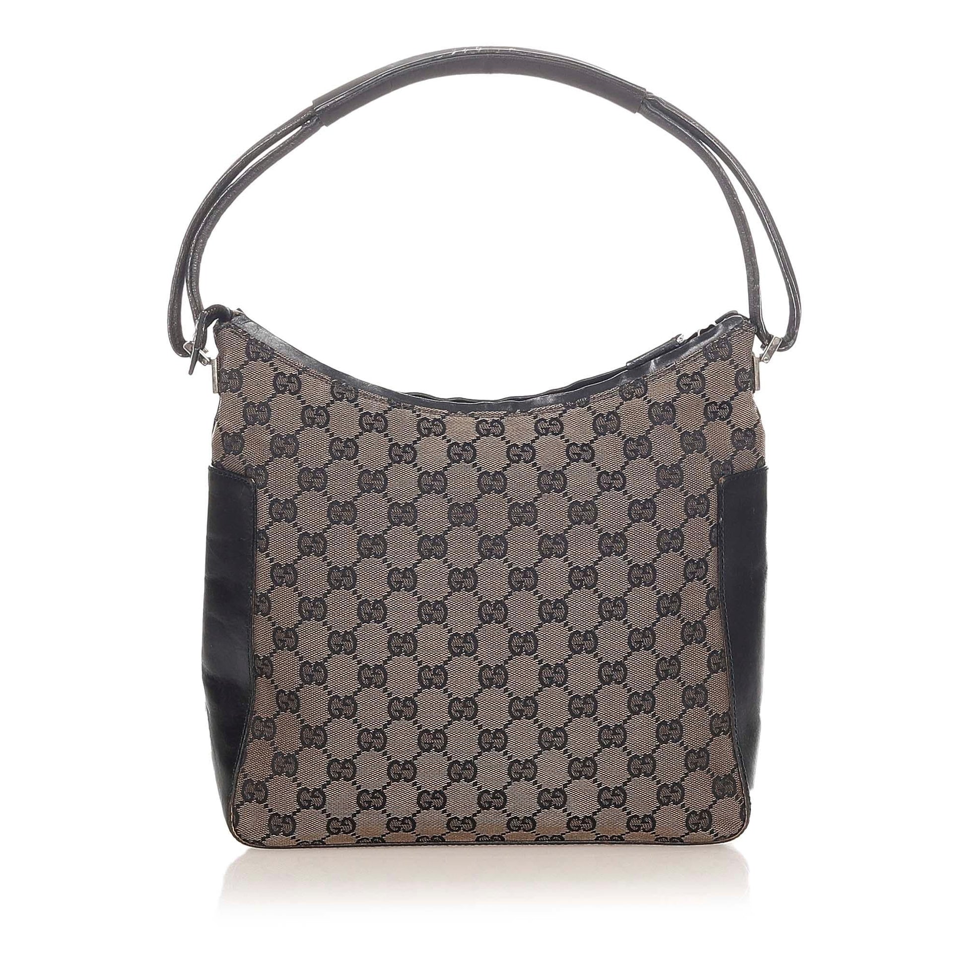 Gucci Canvas Shoulder Bag