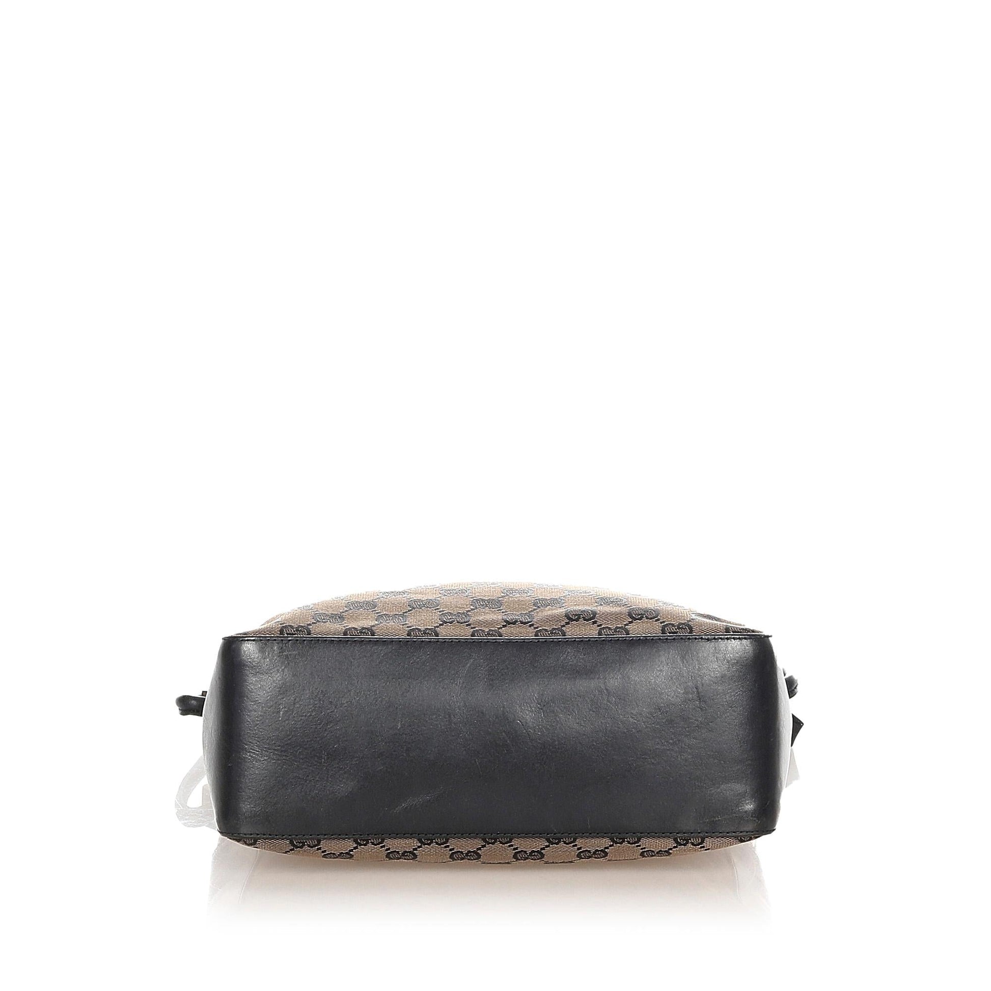 Gucci Canvas Shoulder Bag
