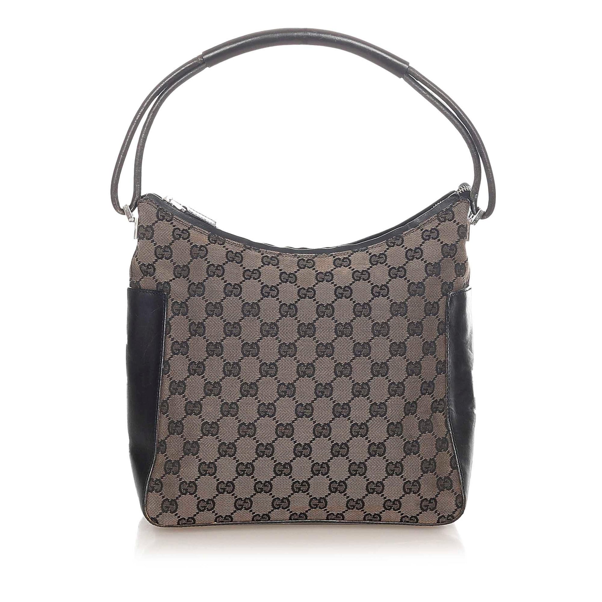 Gucci Canvas Shoulder Bag