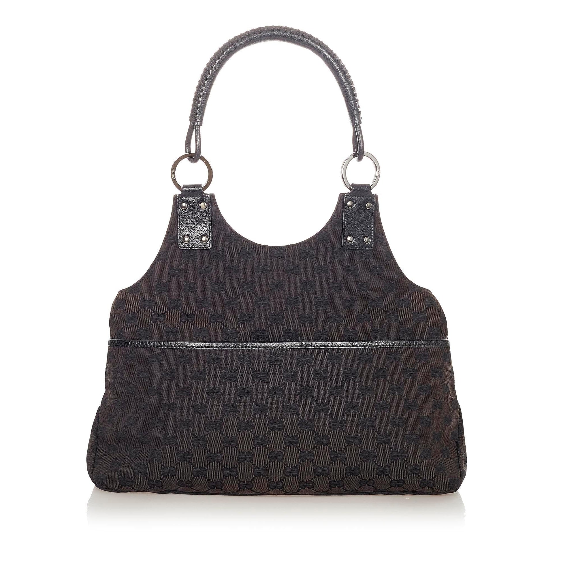 Gucci Canvas Shoulder Bag