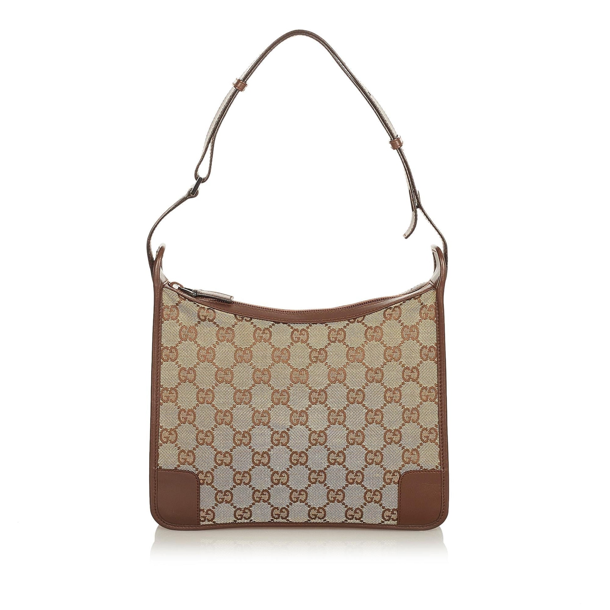 Gucci Canvas Shoulder Bag