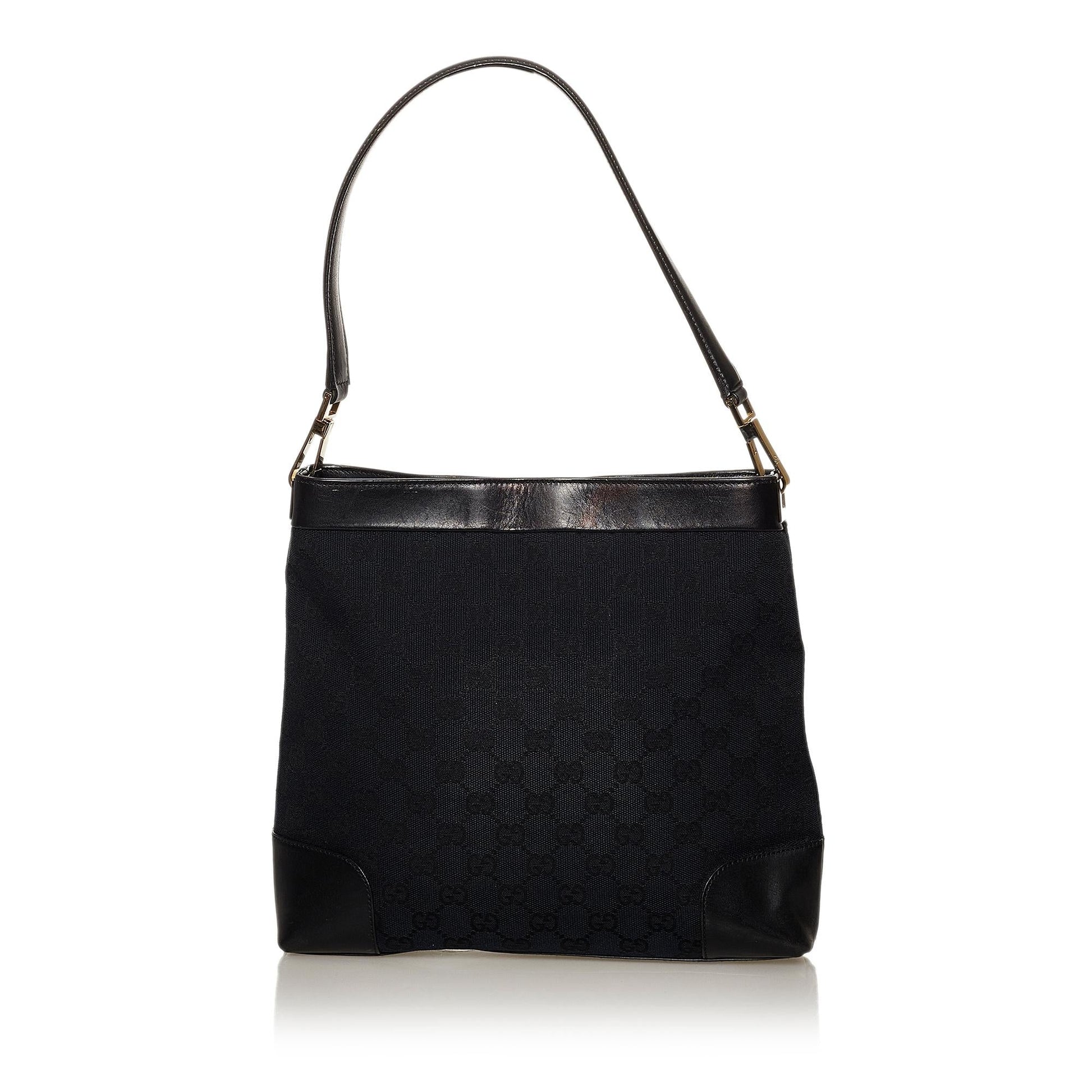 Gucci Canvas Shoulder Bag