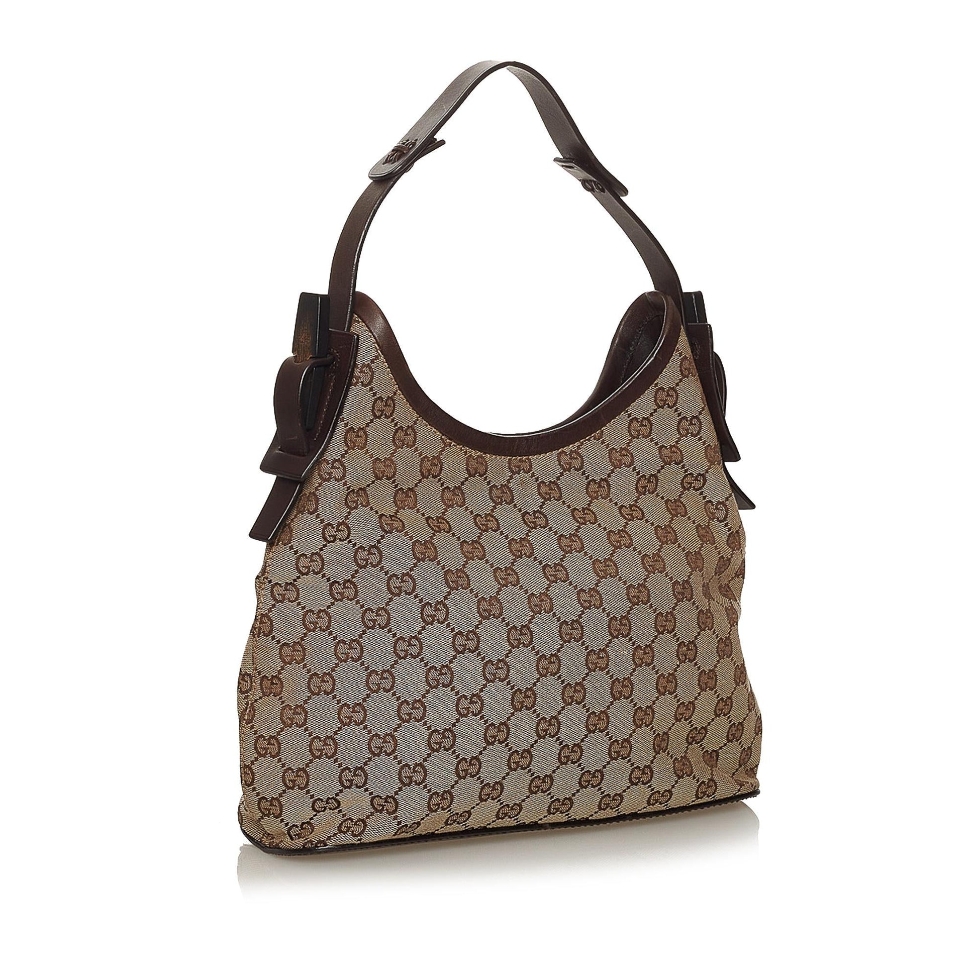 Gucci Canvas Shoulder Bag