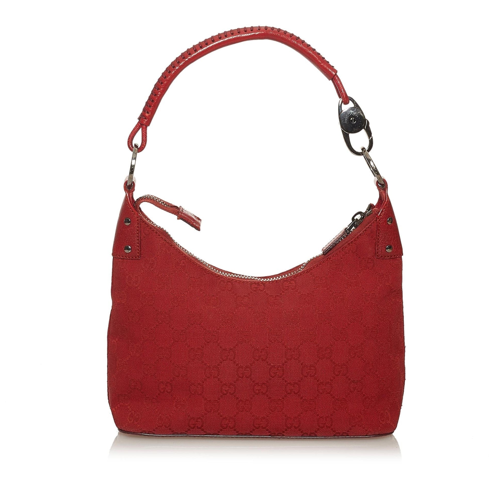 Gucci Canvas Shoulder Bag