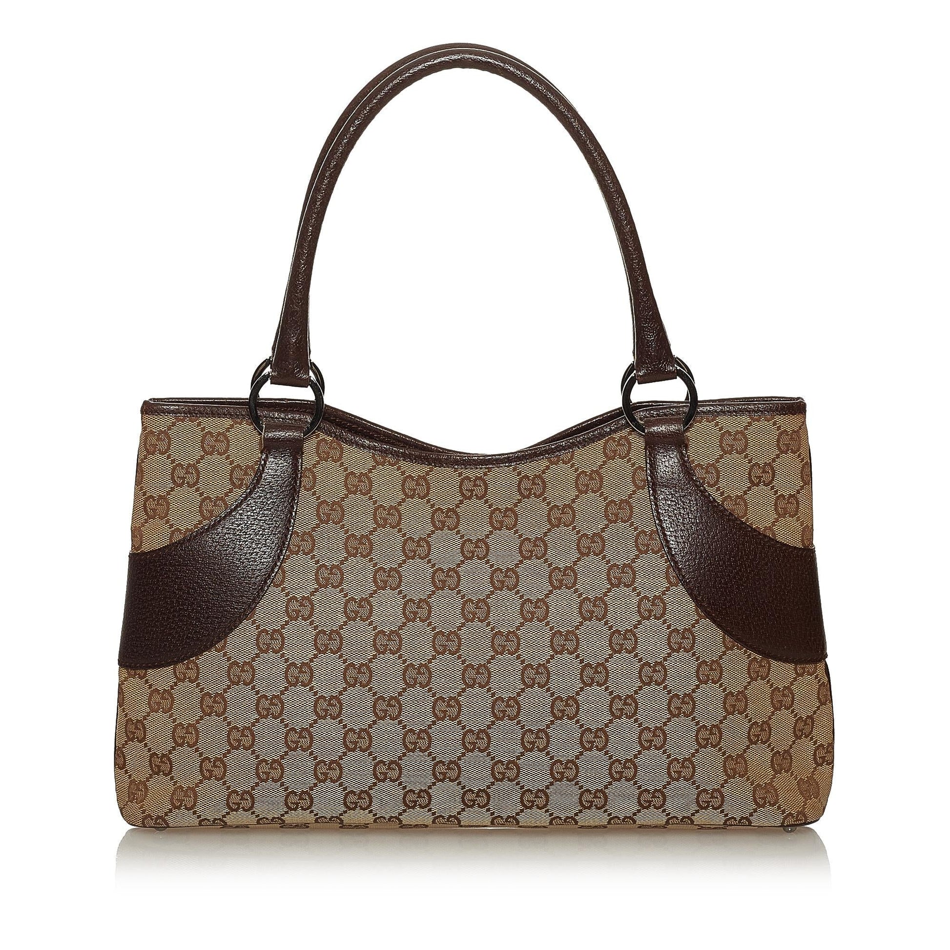 Gucci Canvas Shoulder Bag