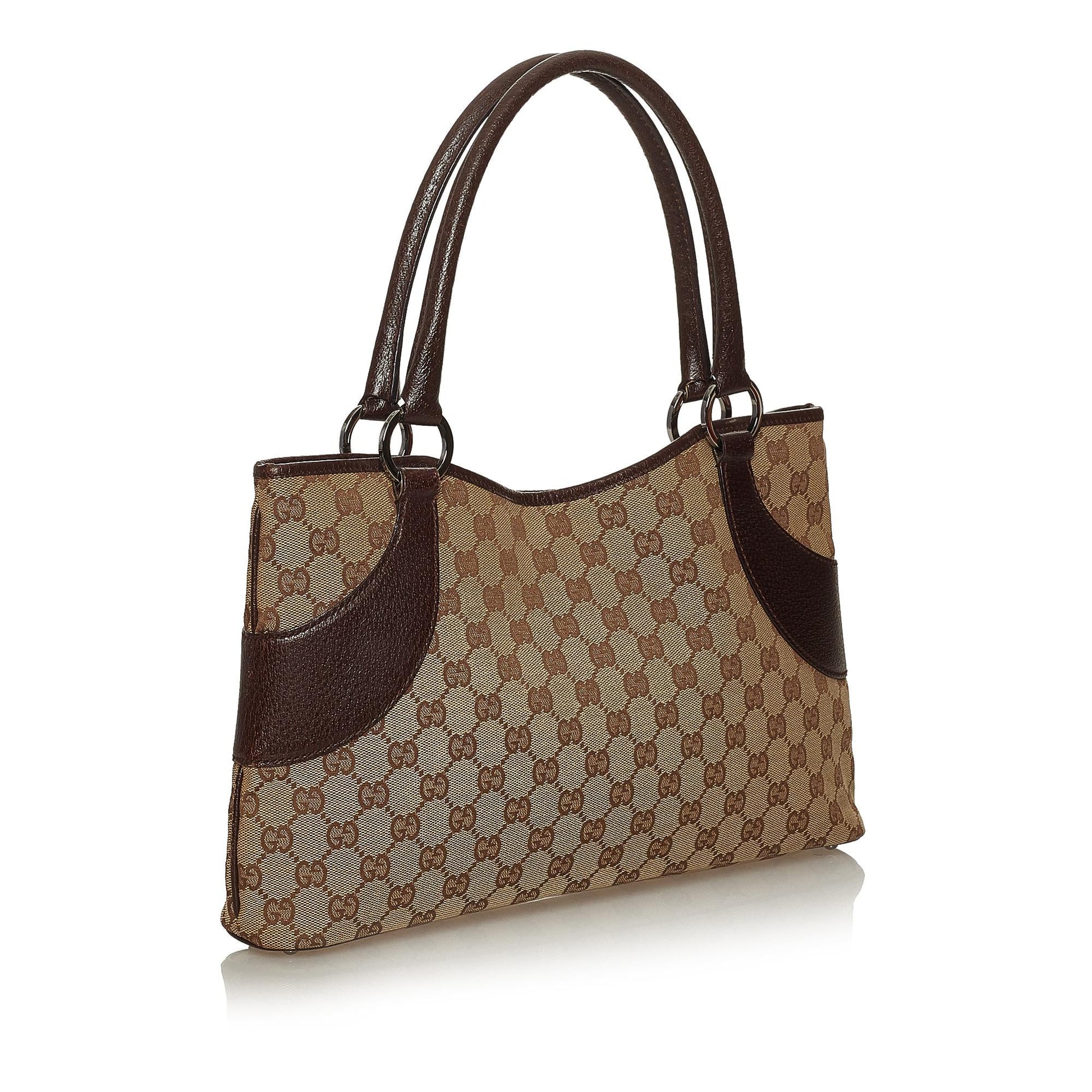 Gucci Canvas Shoulder Bag
