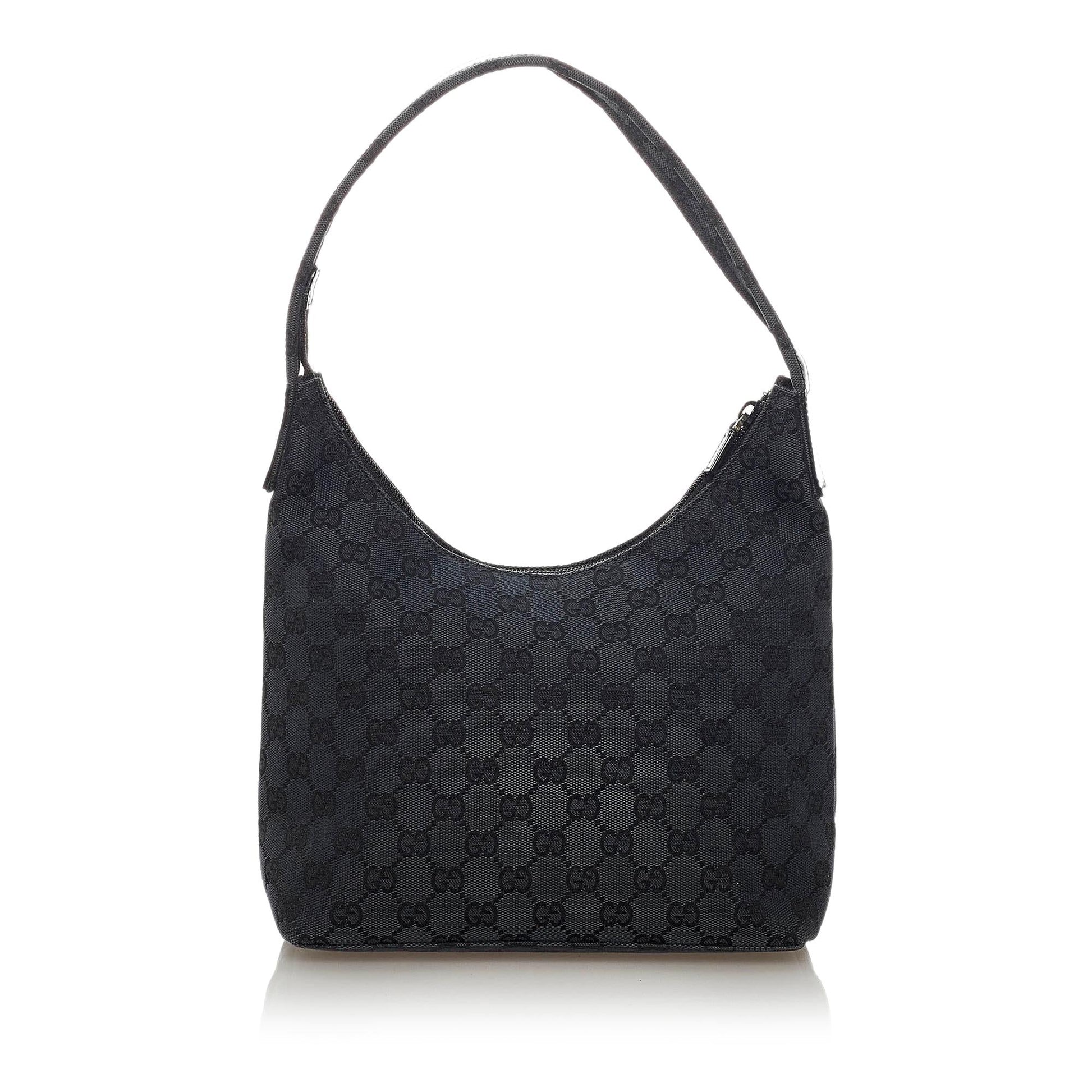 Gucci Canvas Shoulder Bag