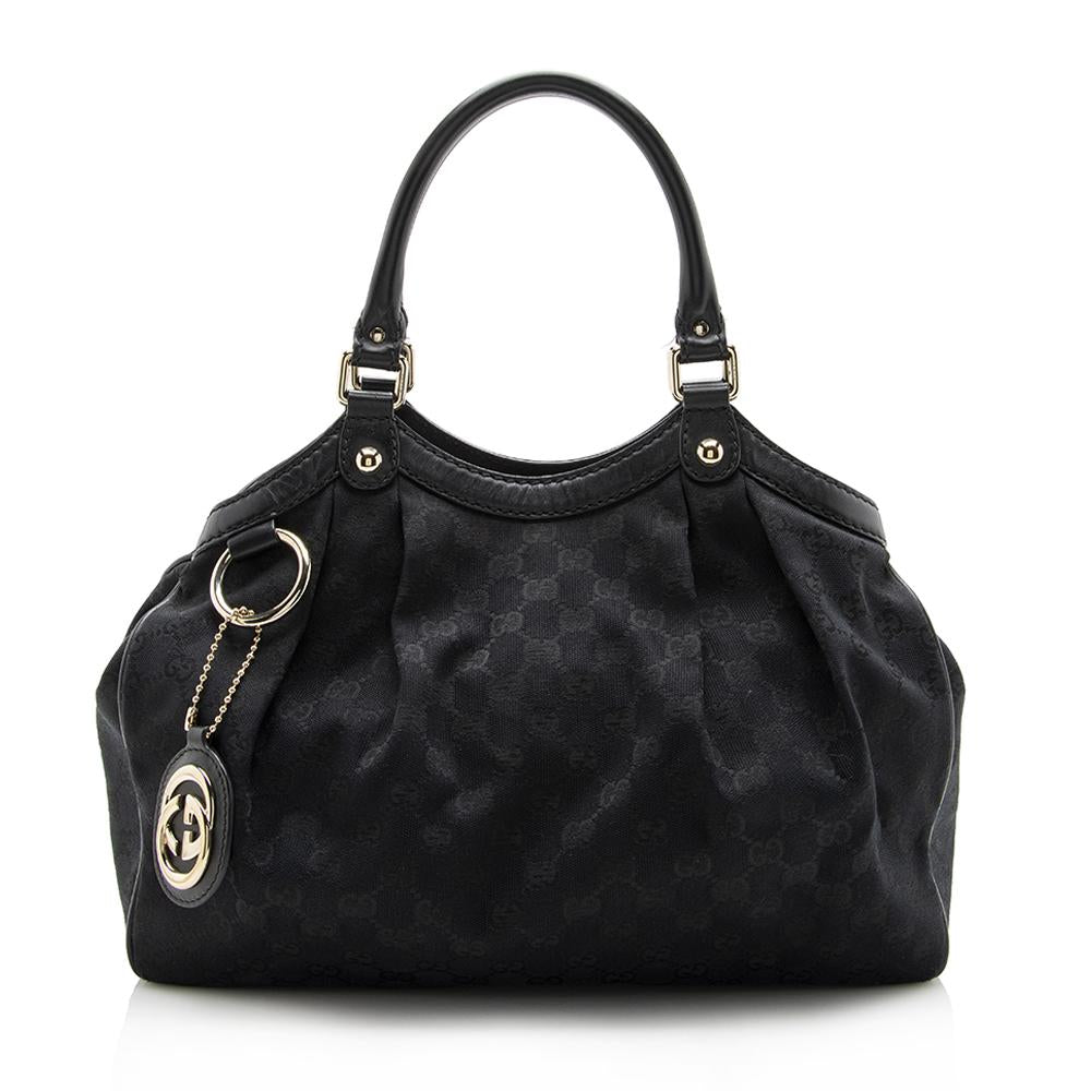 Gucci Monogram Canvas Tote