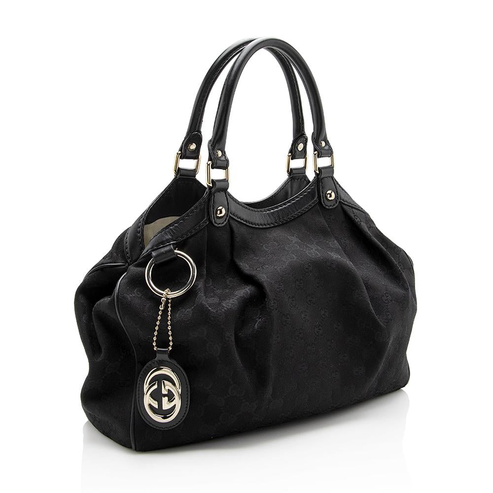 Gucci Monogram Canvas Tote
