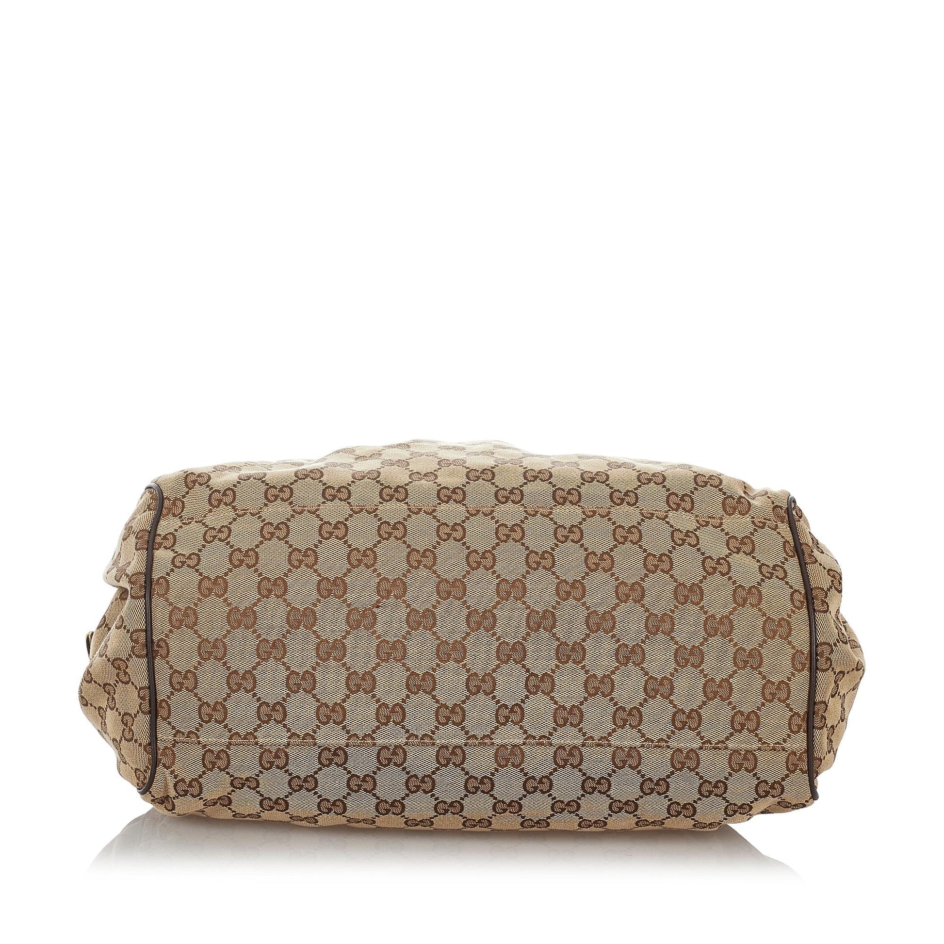 Gucci Sukey Canvas Satchel Style 3