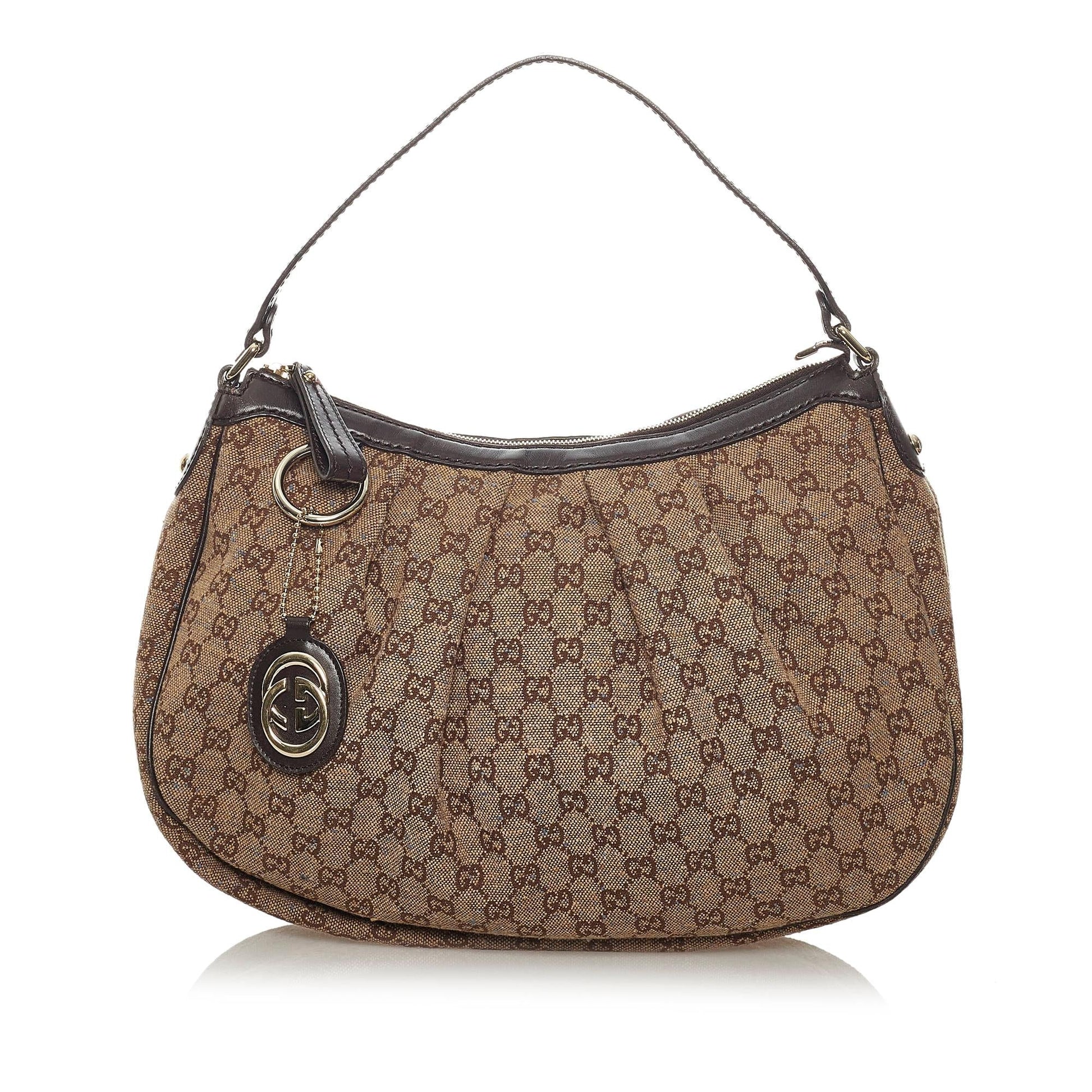 Gucci Canvas Shoulder Bag
