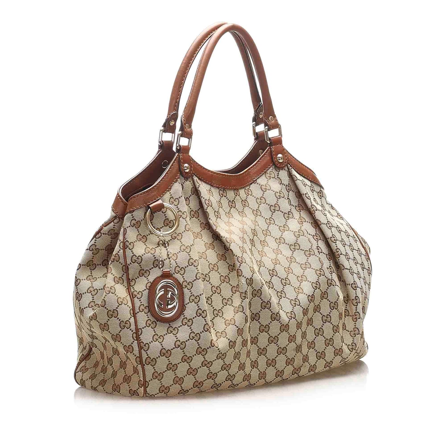 Gucci Monogram Canvas Tote