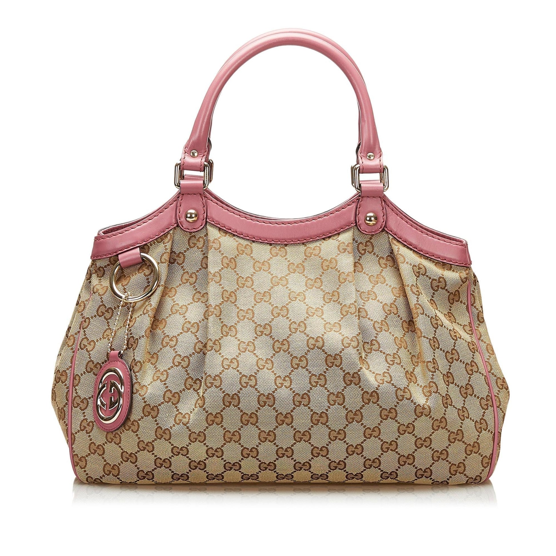 Gucci Canvas Shoulder Bag