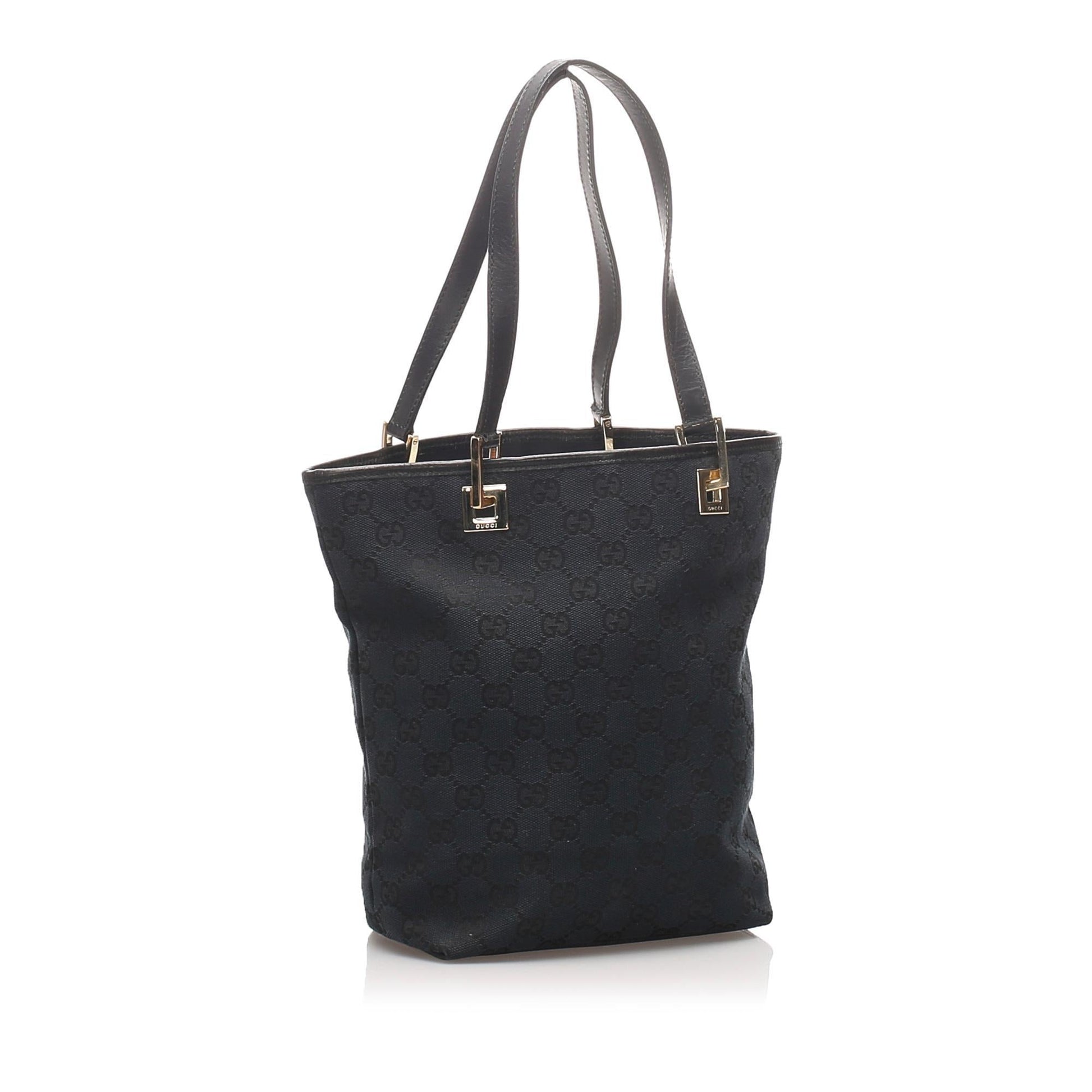 Gucci Monogram Canvas Tote