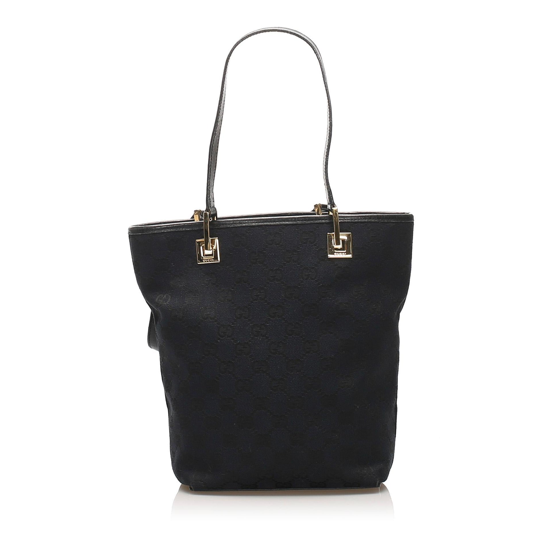 Gucci Monogram Canvas Tote