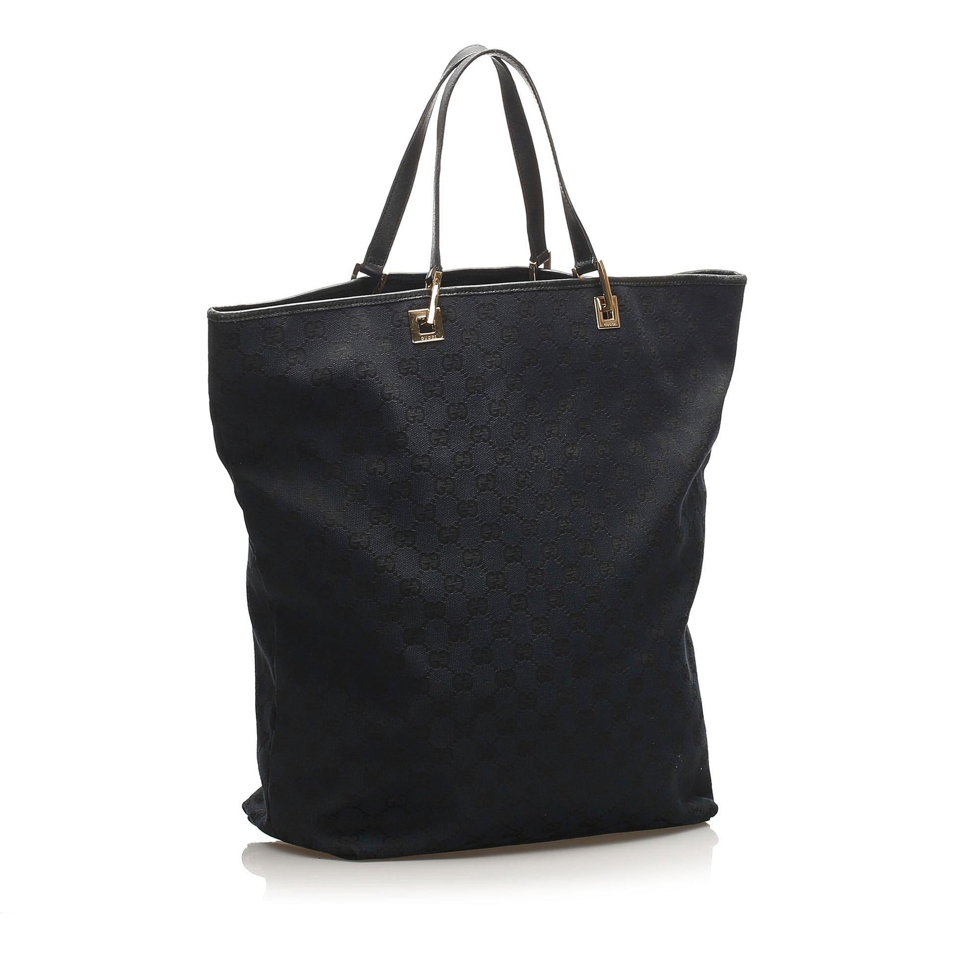 Gucci Monogram Canvas Tote