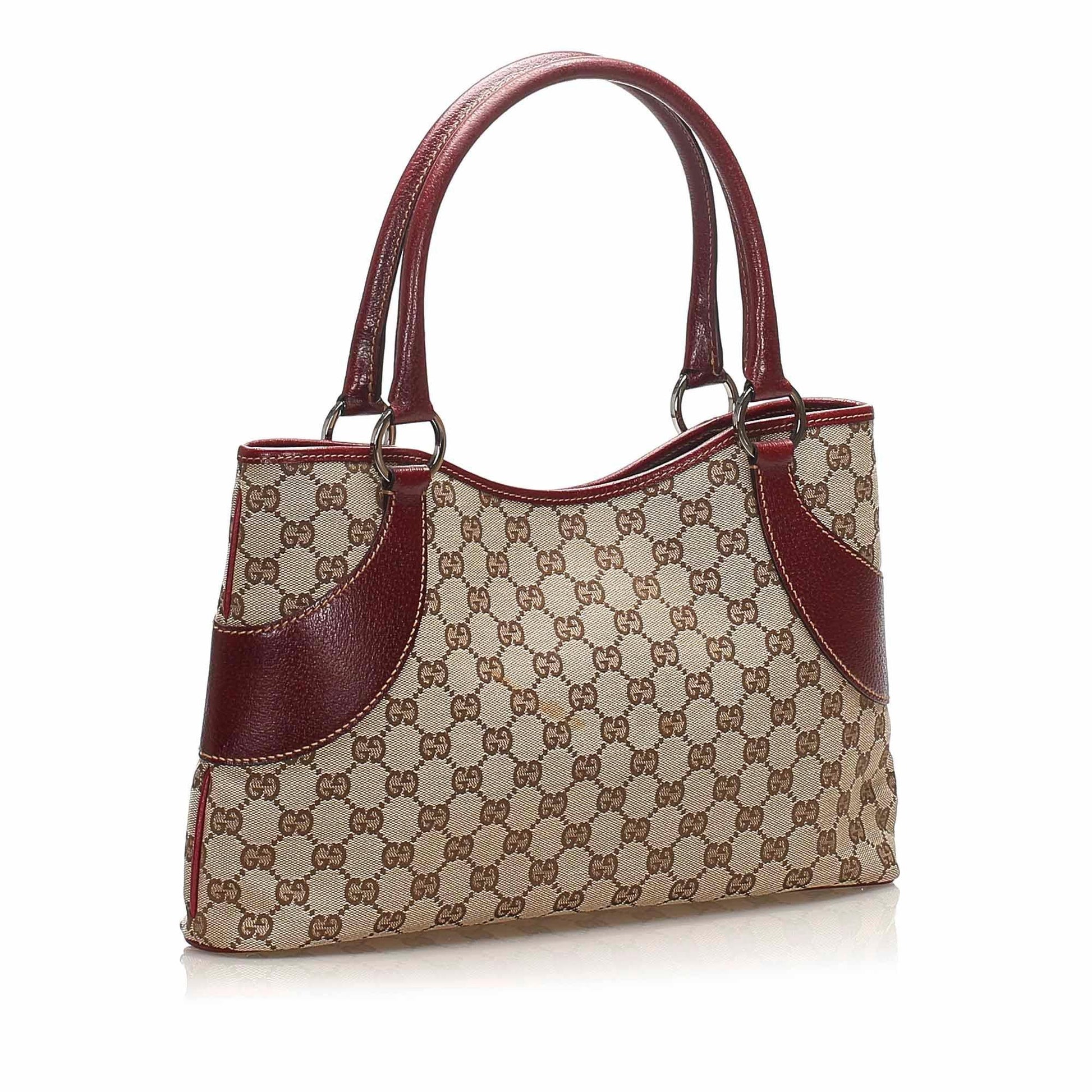 Gucci Monogram Canvas Tote